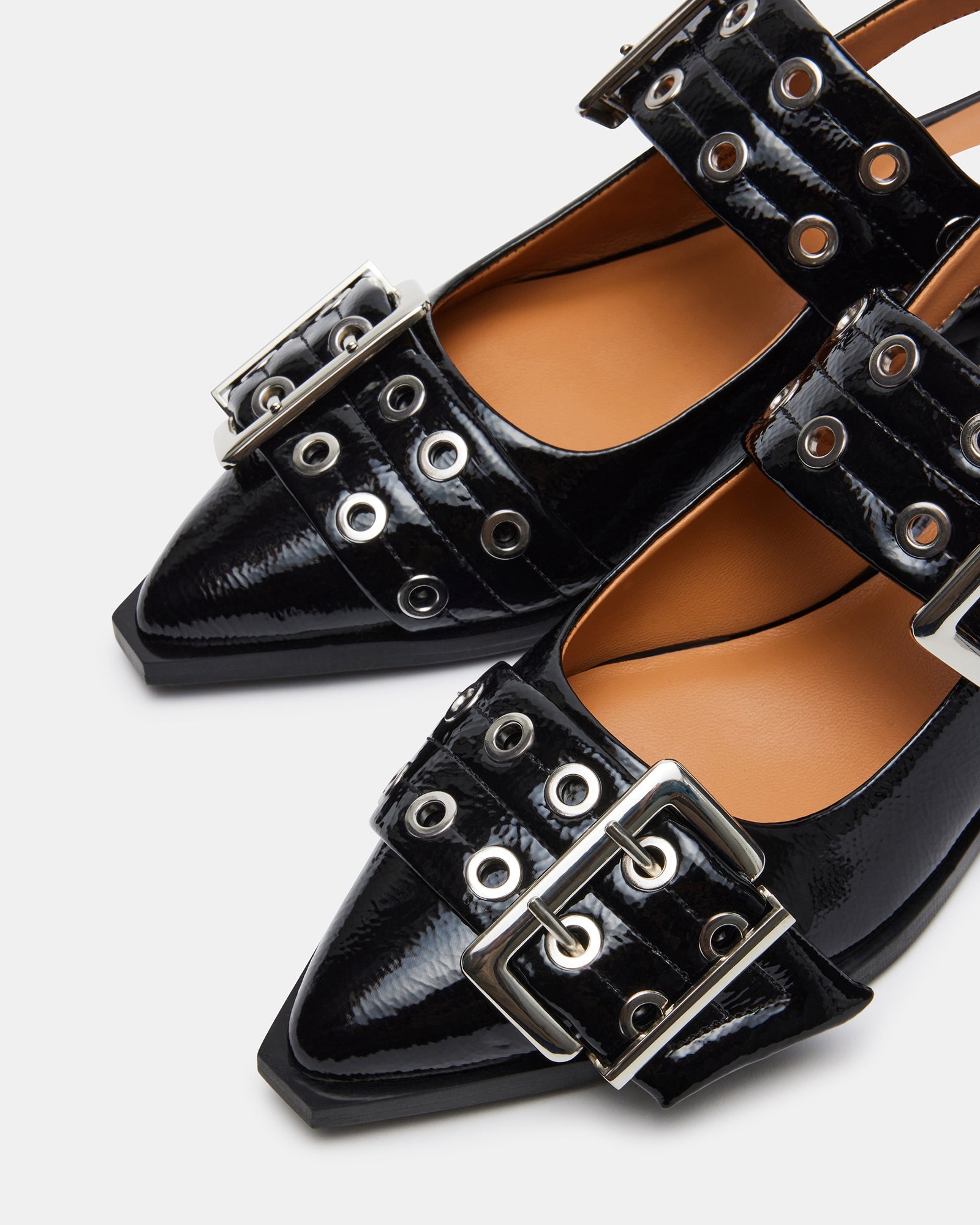 GRAYA BLACK PATENT - Women's Shoes - Steve Madden Canada