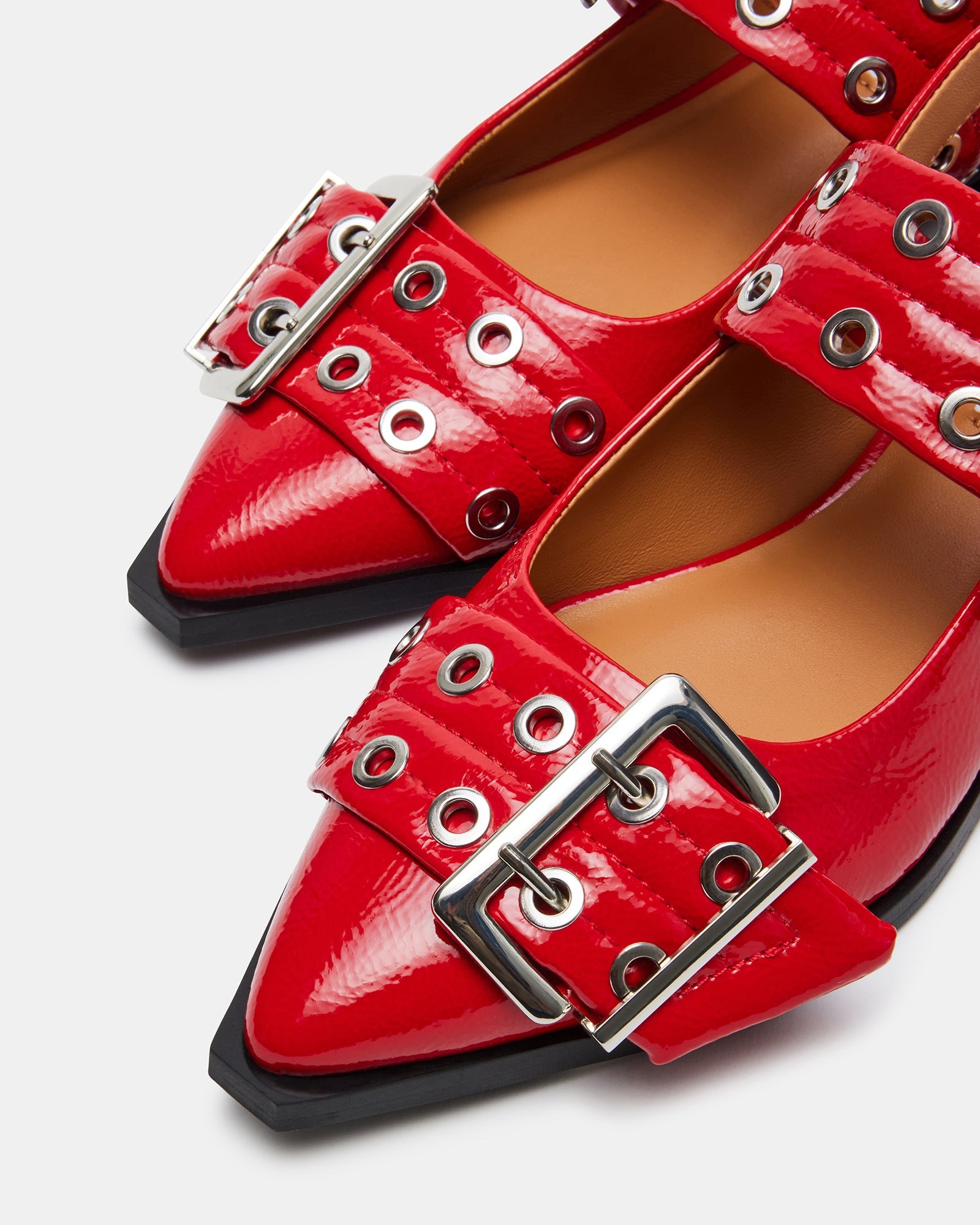 GRAYA RED PATENT - Women's Shoes - Steve Madden Canada