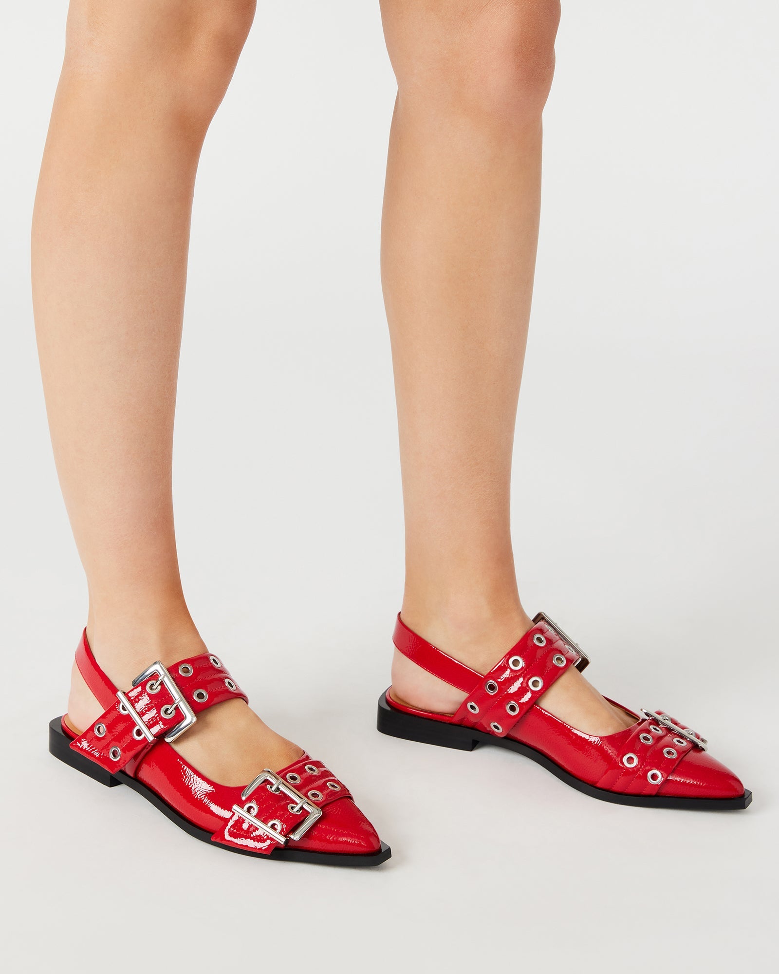 GRAYA RED PATENT - Women's Shoes - Steve Madden Canada