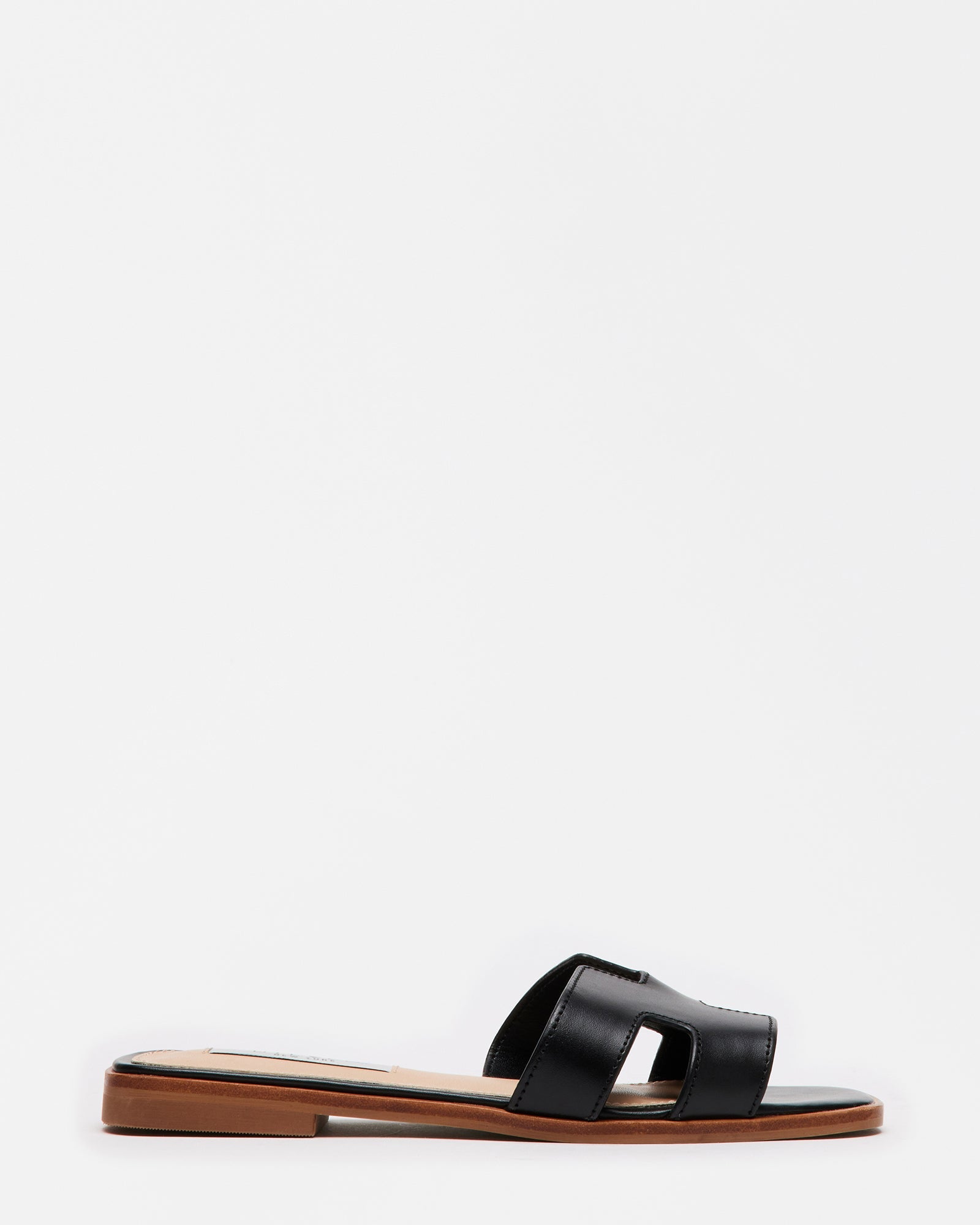 HADYN BLACK LEATHER - Women's Shoes - Steve Madden Canada