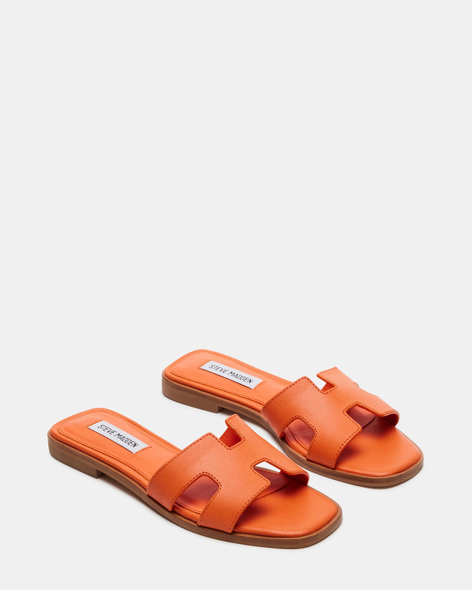HADYN ORANGE LEATHER - Women's Shoes - Steve Madden Canada