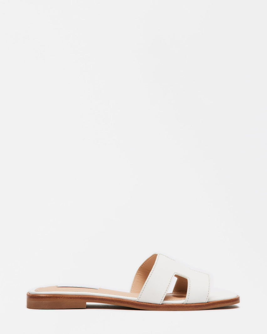 HADYN WHITE LEATHER - Women's Shoes - Steve Madden Canada