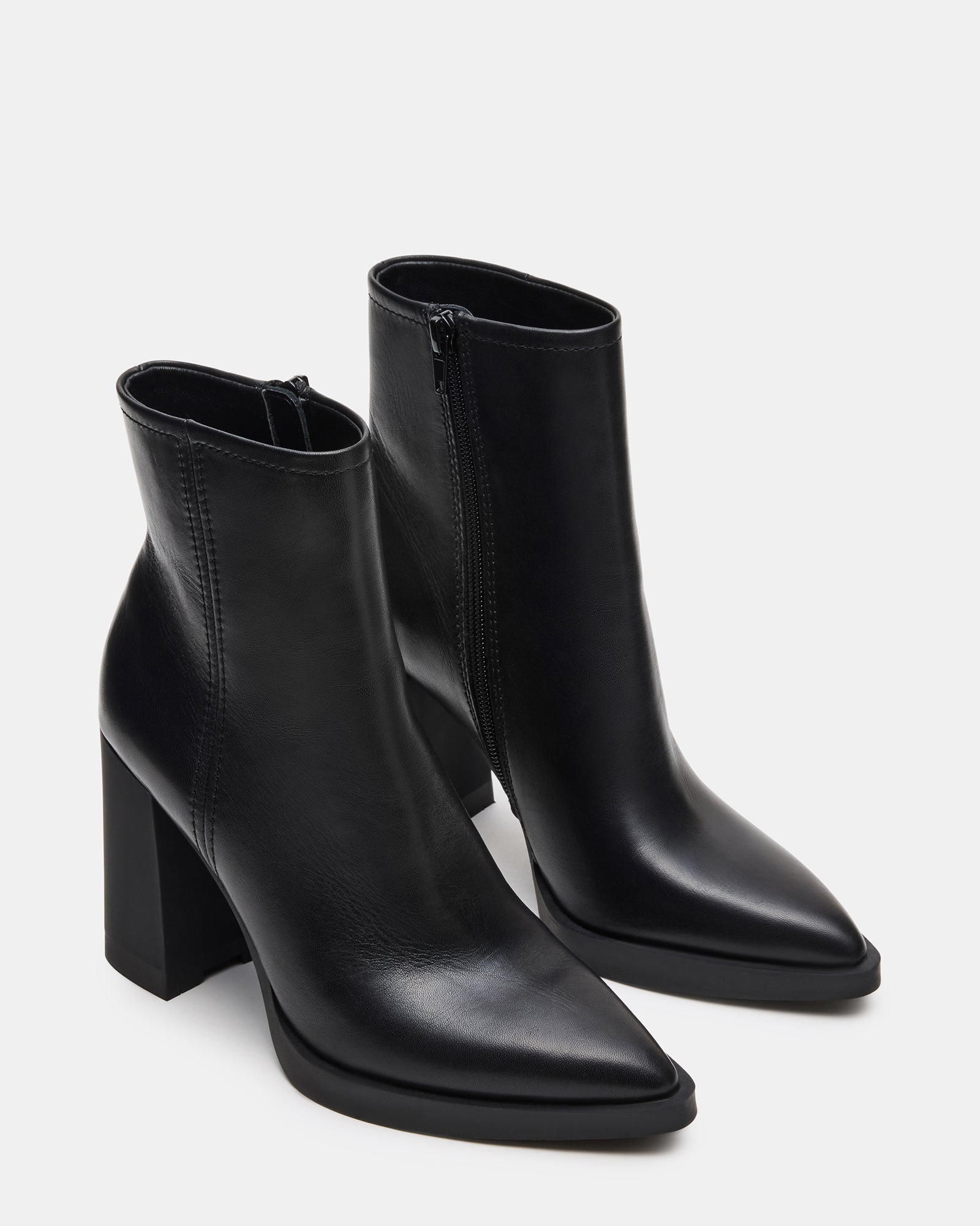 HARDEN BLACK LEATHER - Women's Shoes - Steve Madden Canada