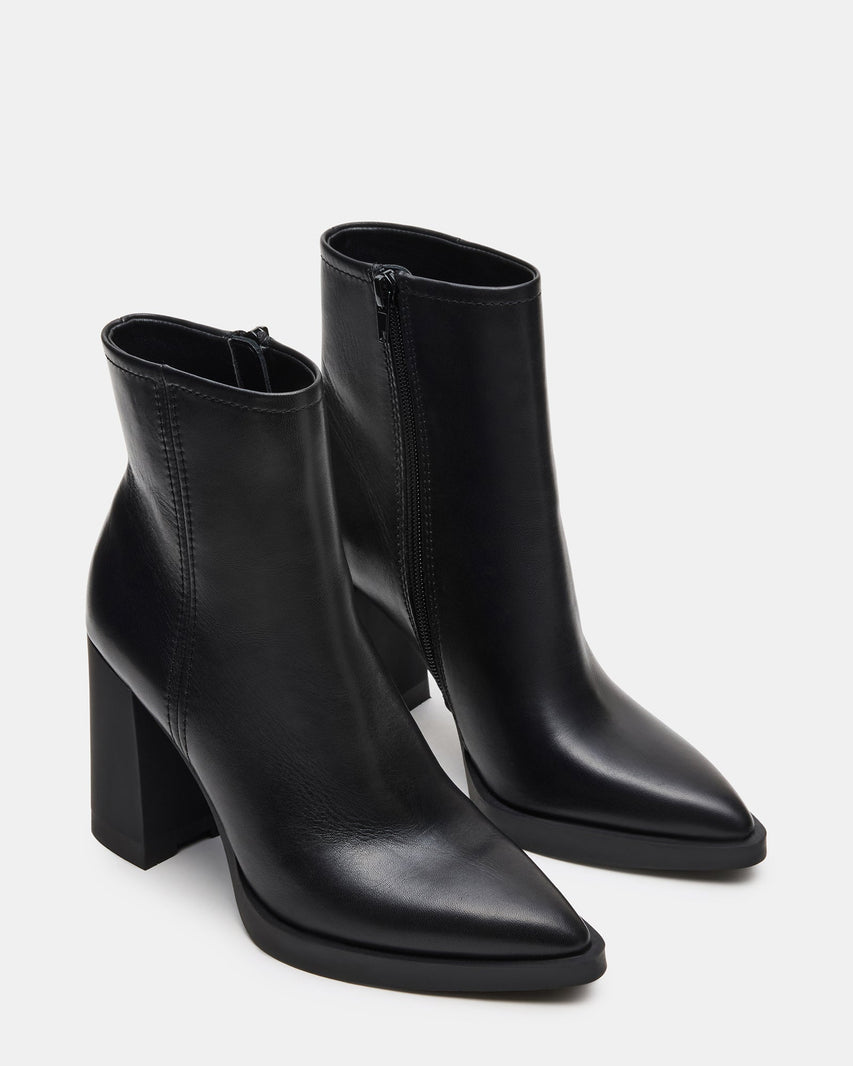 HARDEN BLACK LEATHER - Women's Shoes - Steve Madden Canada