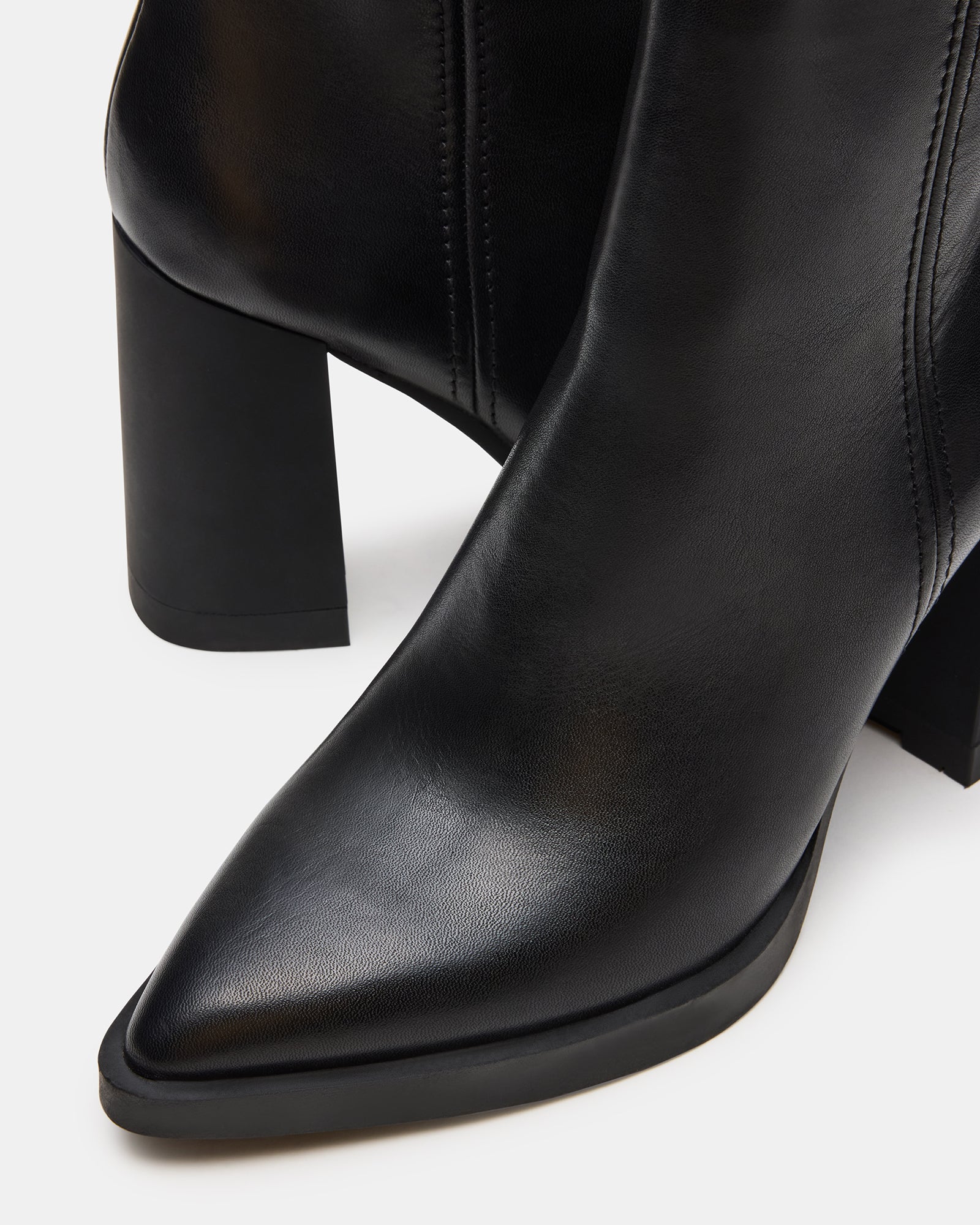 HARDEN BLACK LEATHER - Women's Shoes - Steve Madden Canada