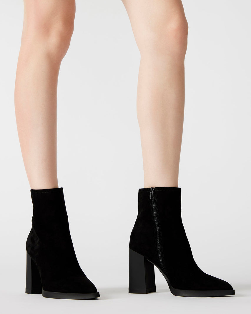 HARDEN BLACK SUEDE - Women's Shoes - Steve Madden Canada
