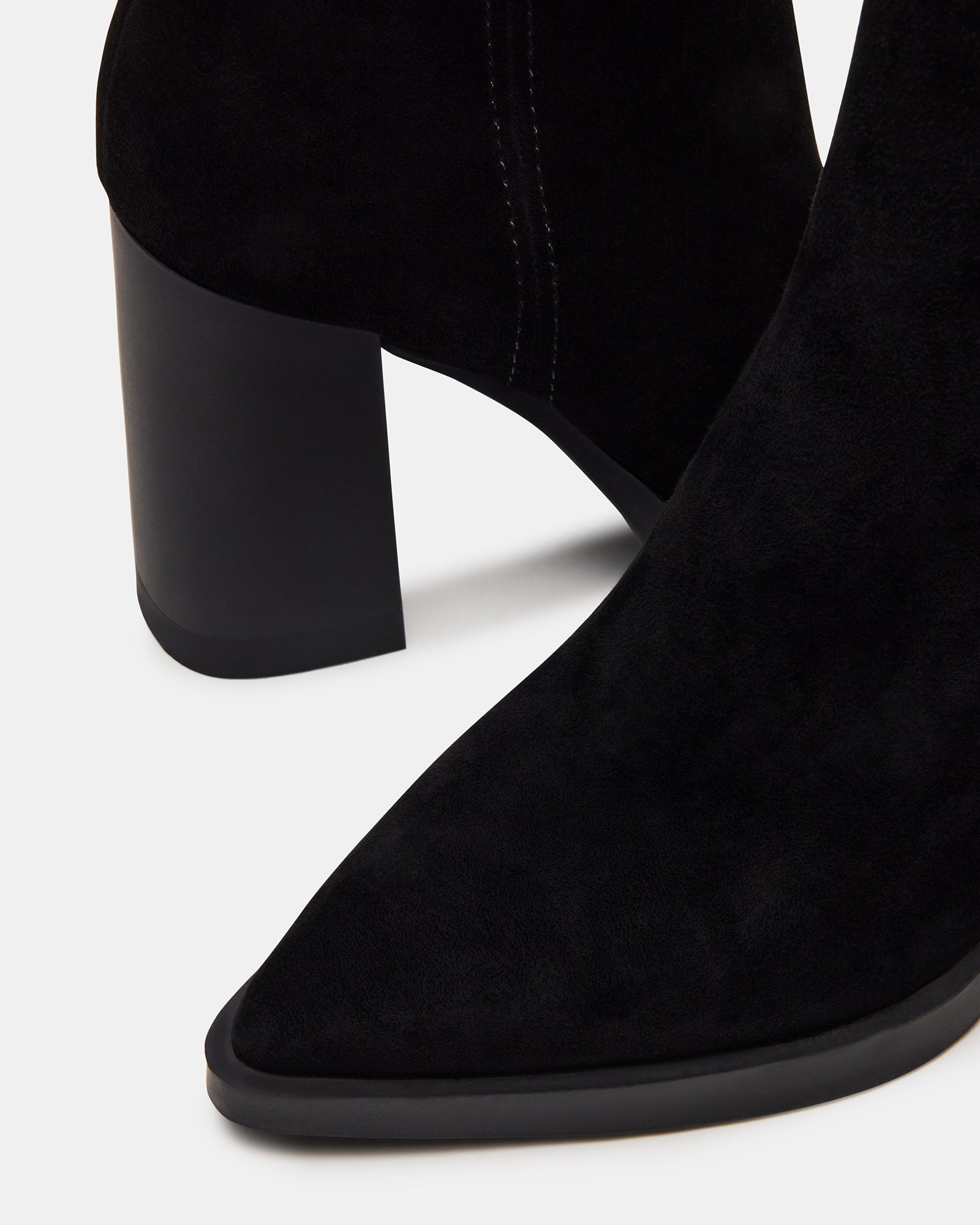 HARDEN BLACK SUEDE - Women's Shoes - Steve Madden Canada