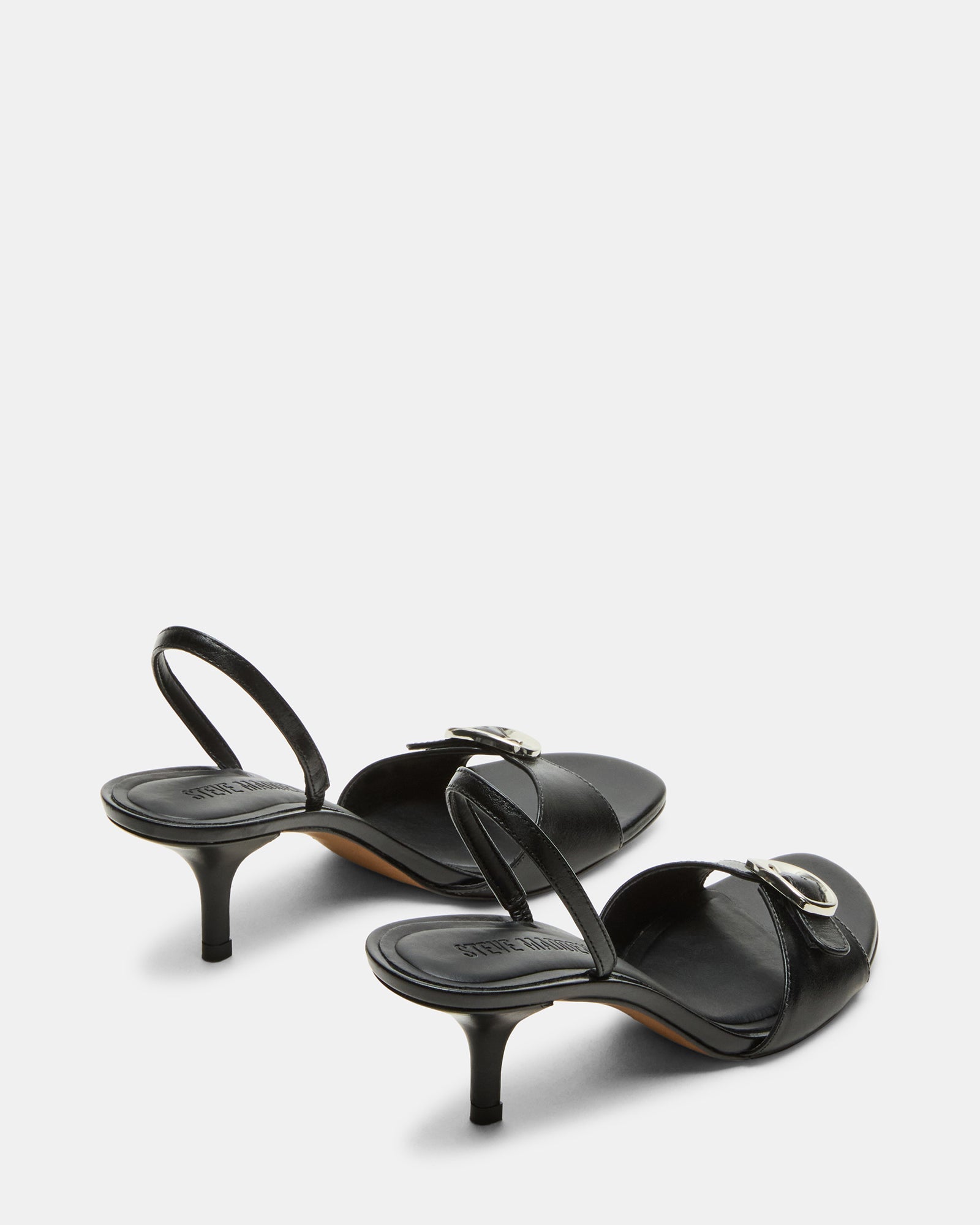 HENRIETTA BLACK LEATHER - Women's Shoes - Steve Madden Canada