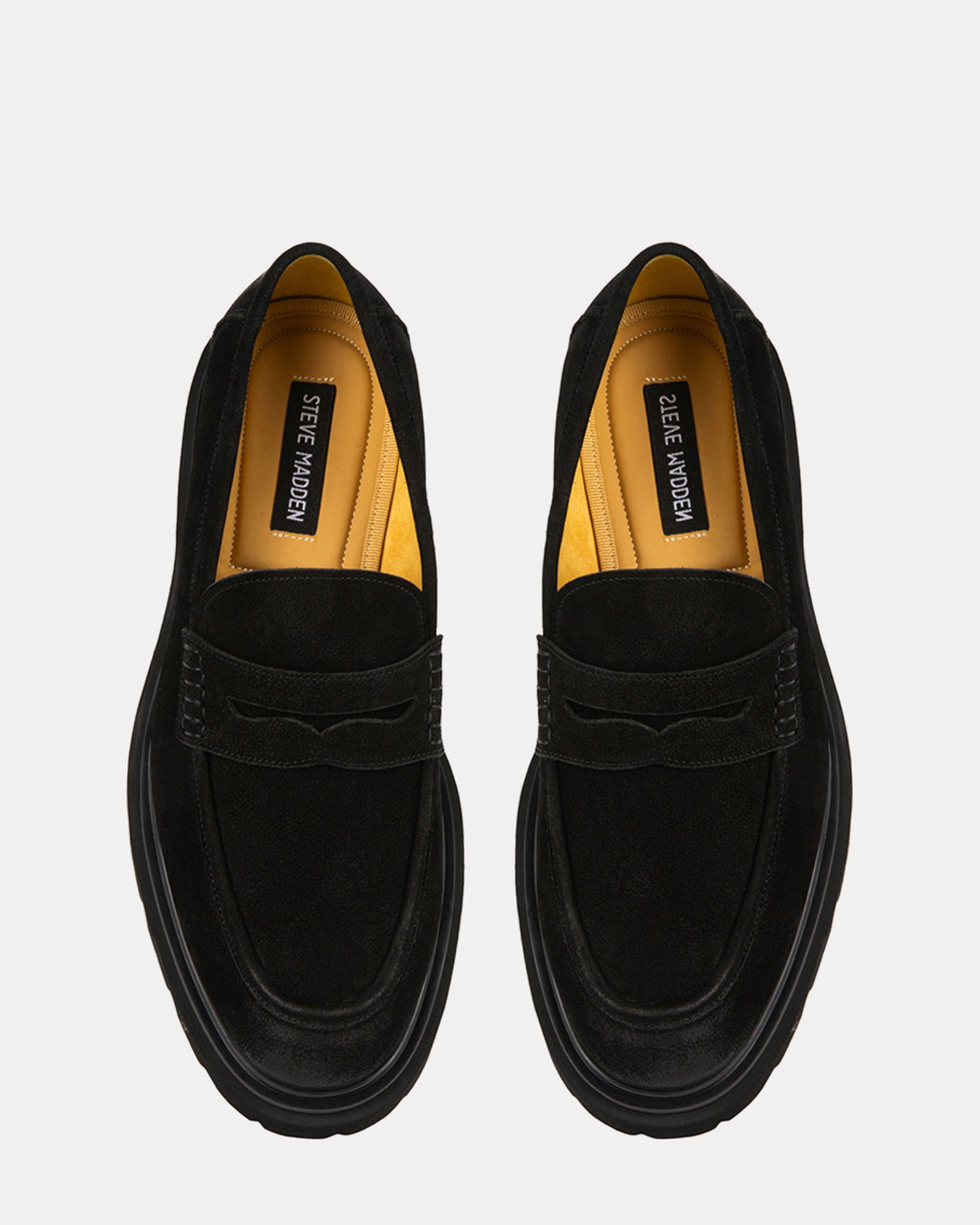 HERSHER BLACK NUBUCK - Men's Shoes - Steve Madden Canada