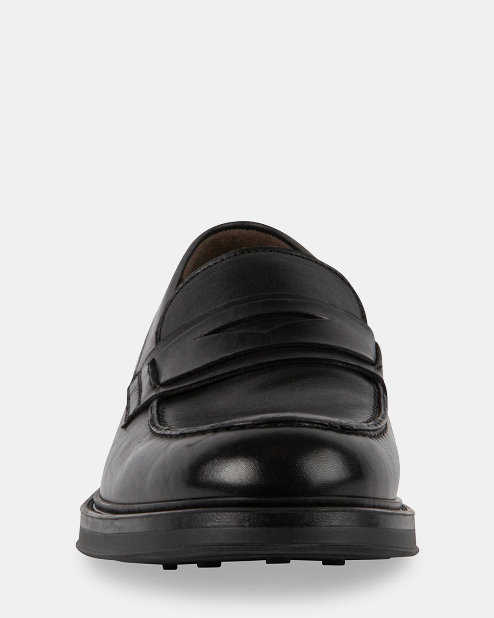 ISADOR BLACK LEATHER - Men's Shoes - Steve Madden Canada