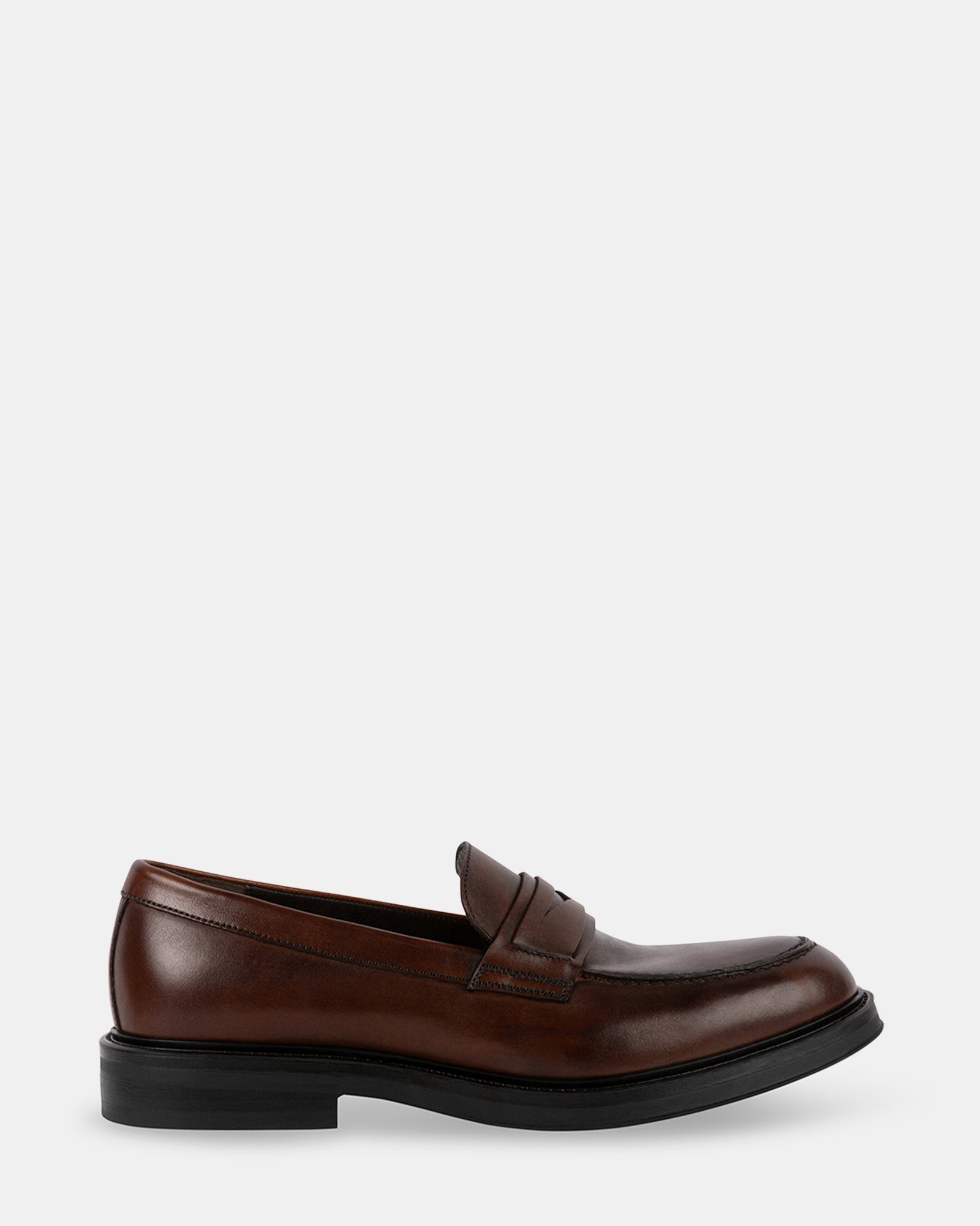 ISADOR BROWN LEATHER - Men's Shoes - Steve Madden Canada