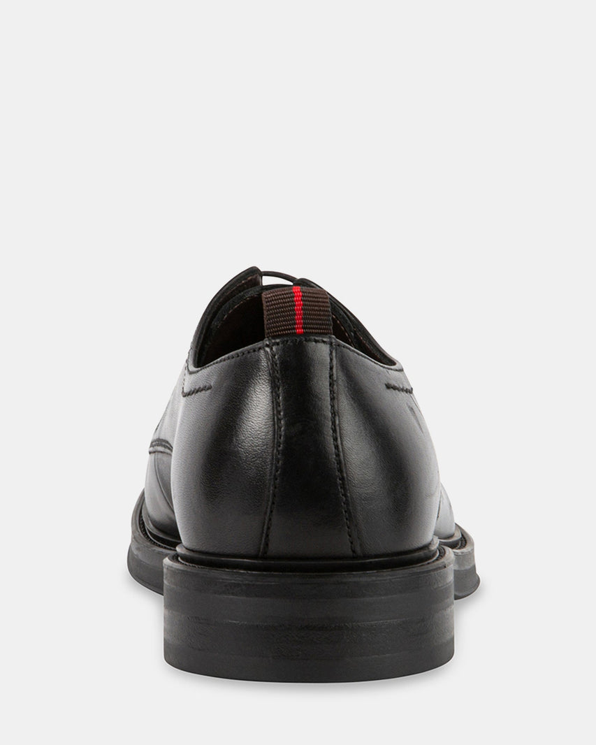 IVANO BLACK LEATHER - Men's Shoes - Steve Madden Canada