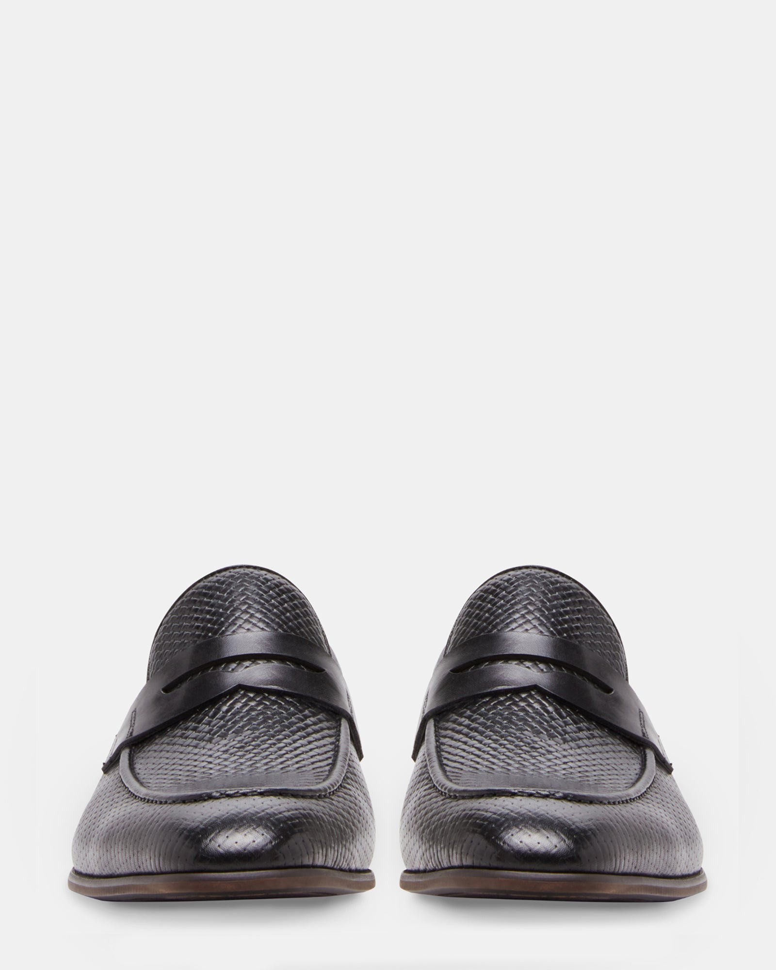 JAMONE BLACK LEATHER - Men's Shoes - Steve Madden Canada