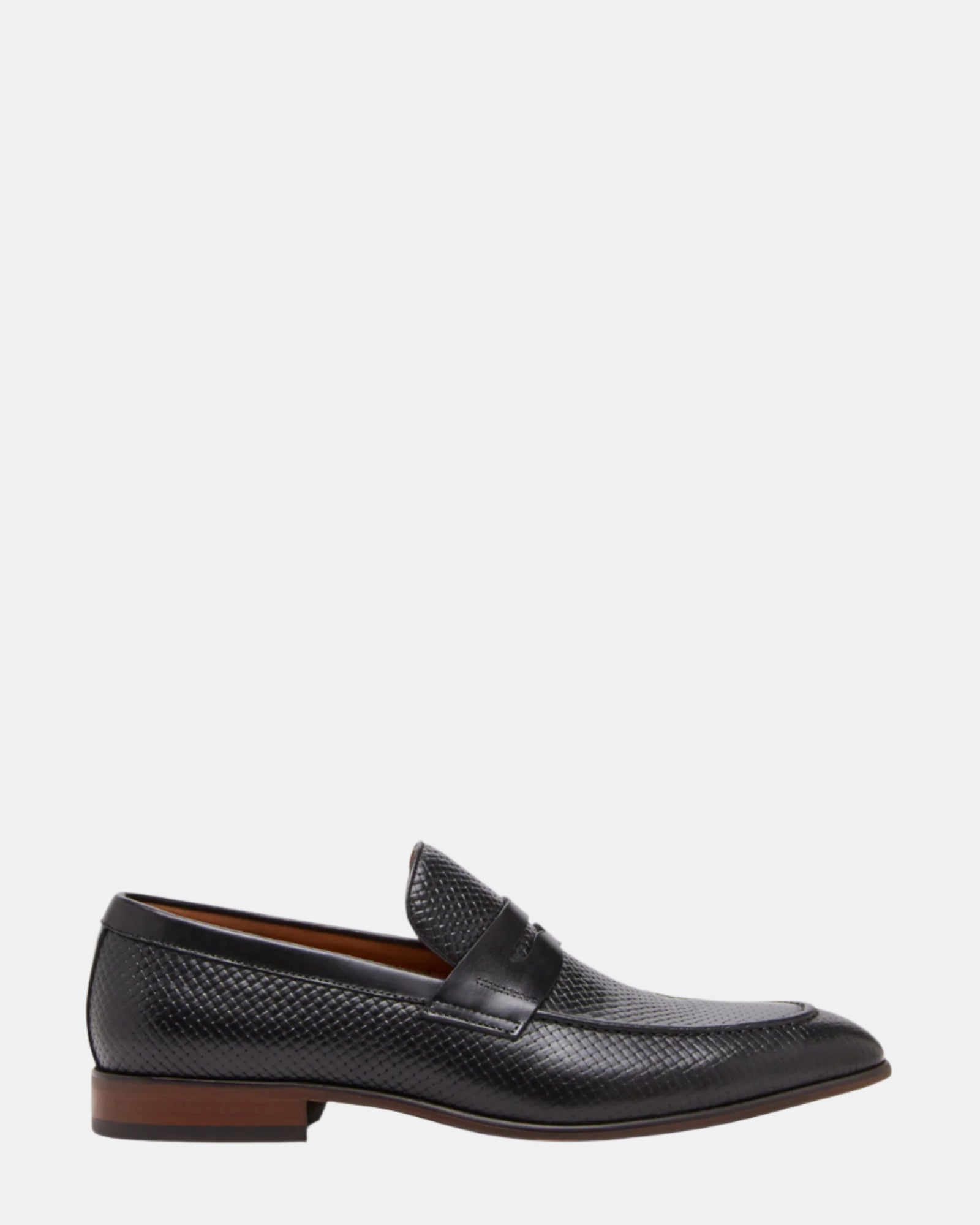 JAMONE BLACK LEATHER - Men's Shoes - Steve Madden Canada
