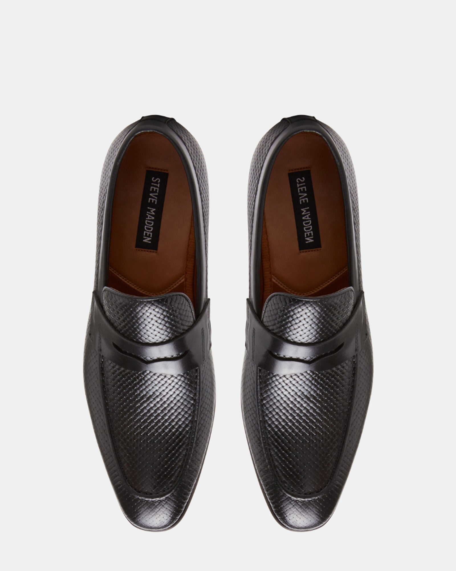 JAMONE BLACK LEATHER - Men's Shoes - Steve Madden Canada