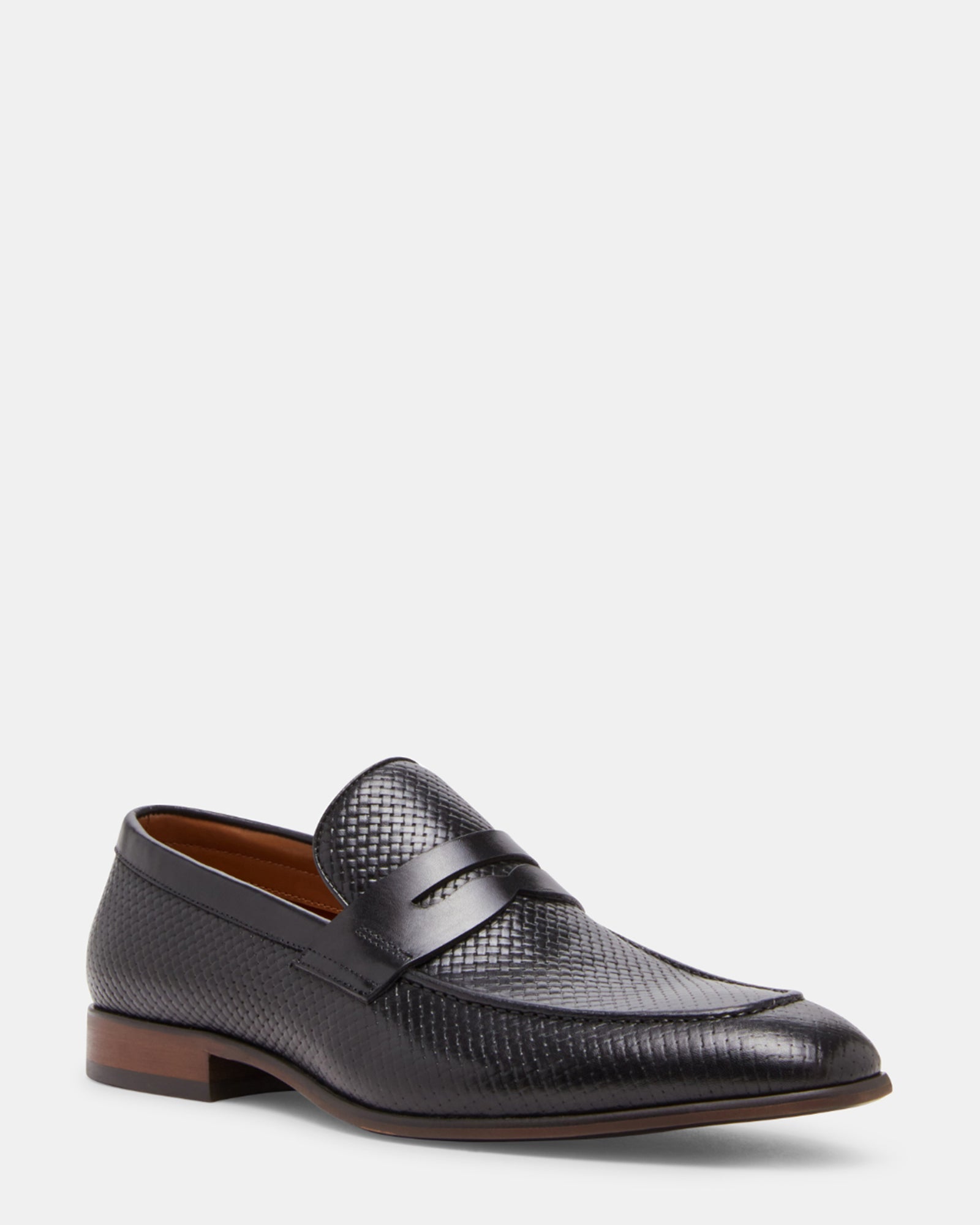 JAMONE BLACK LEATHER - Men's Shoes - Steve Madden Canada