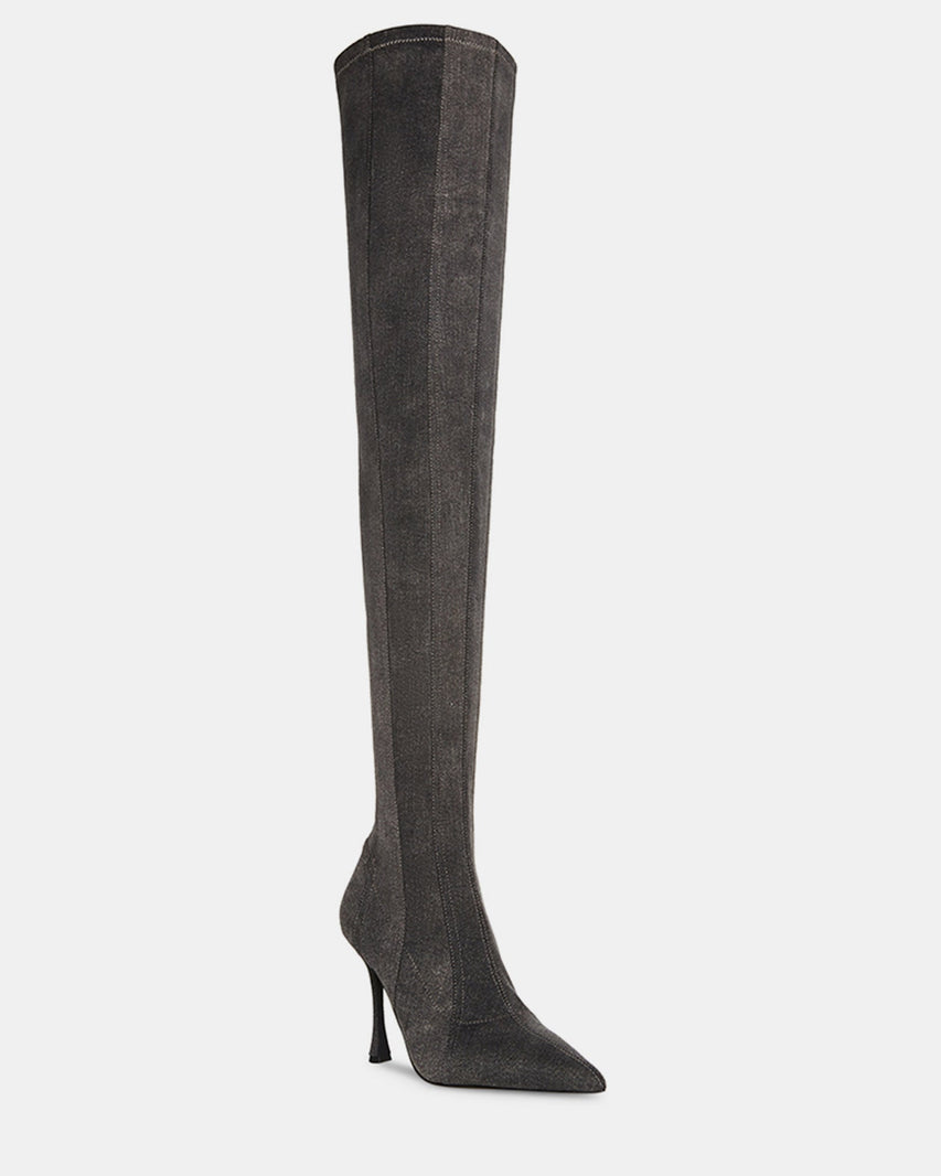 JAZLYN BLACK DENIM - Women's Shoes - Steve Madden Canada