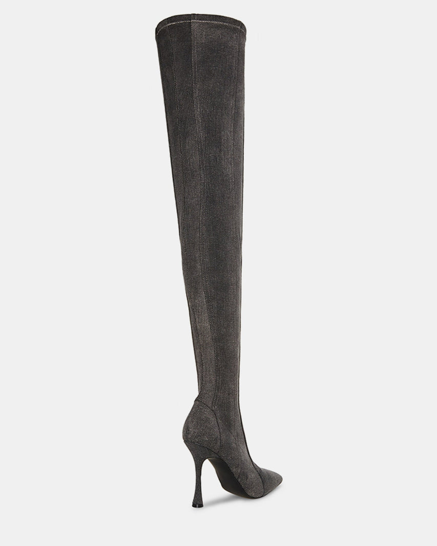 JAZLYN BLACK DENIM - Women's Shoes - Steve Madden Canada