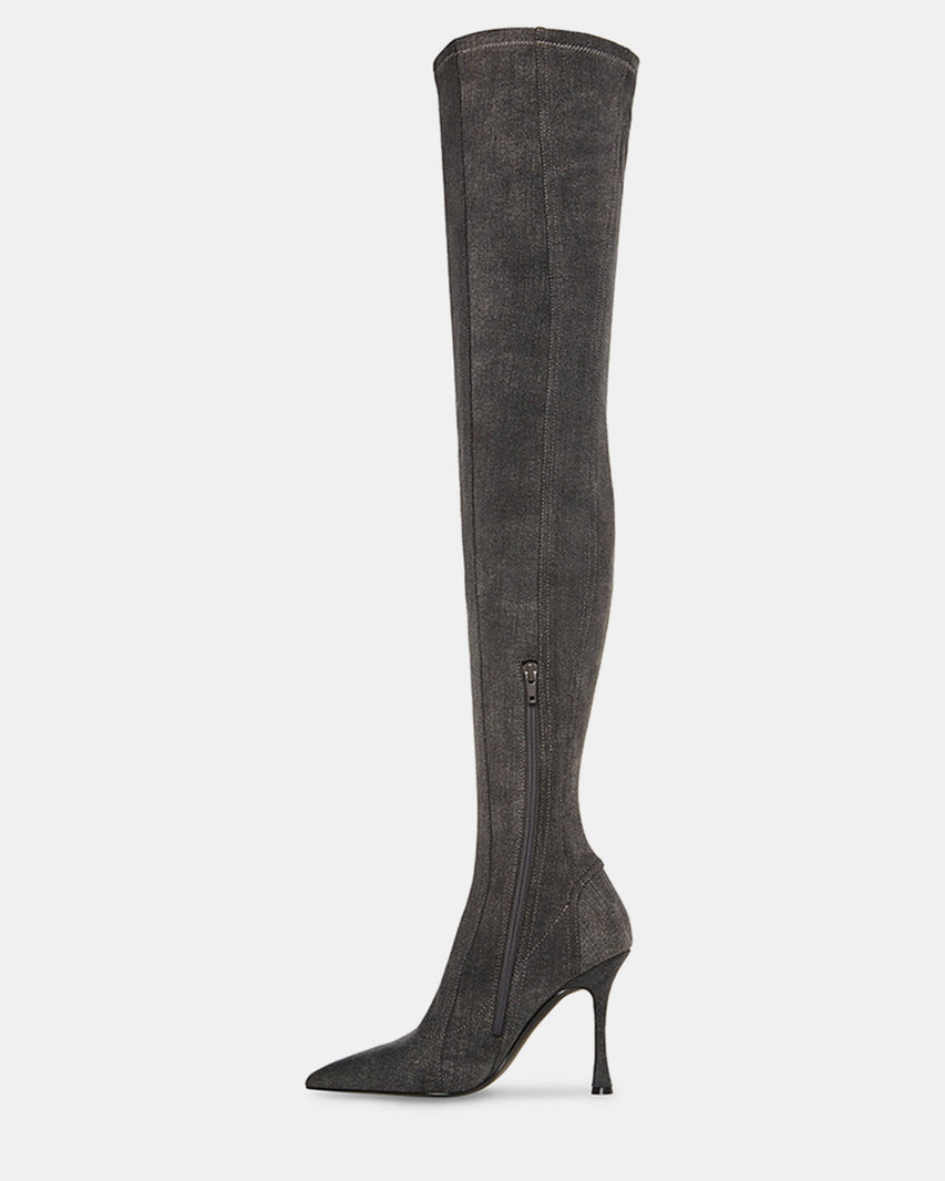 JAZLYN BLACK DENIM - Women's Shoes - Steve Madden Canada