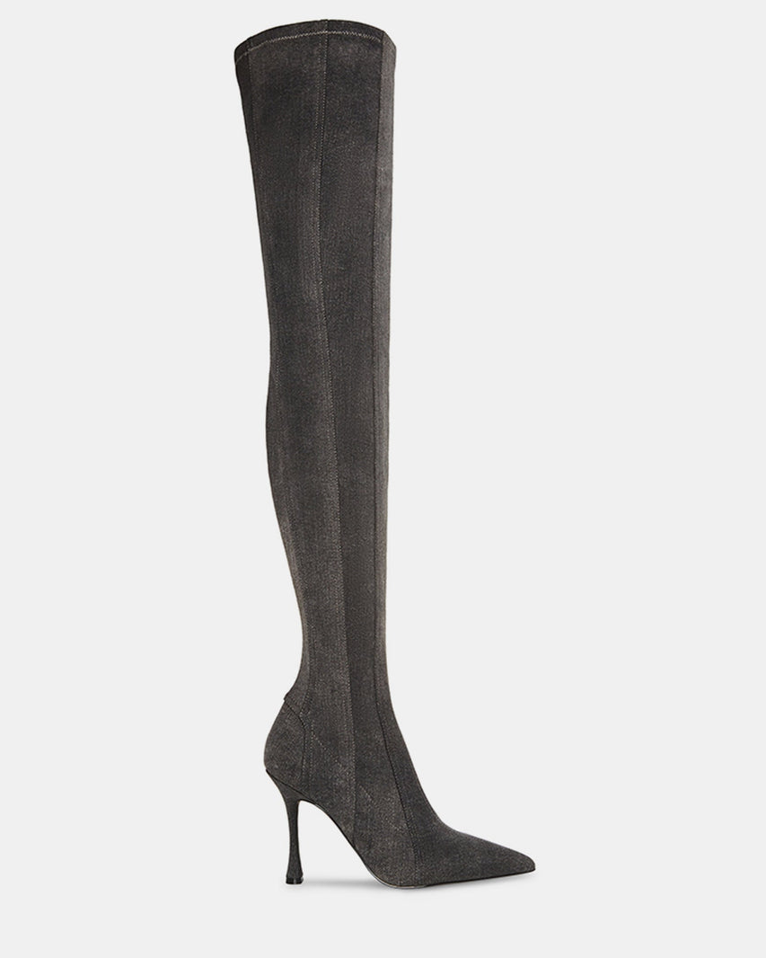 JAZLYN BLACK DENIM - Women's Shoes - Steve Madden Canada