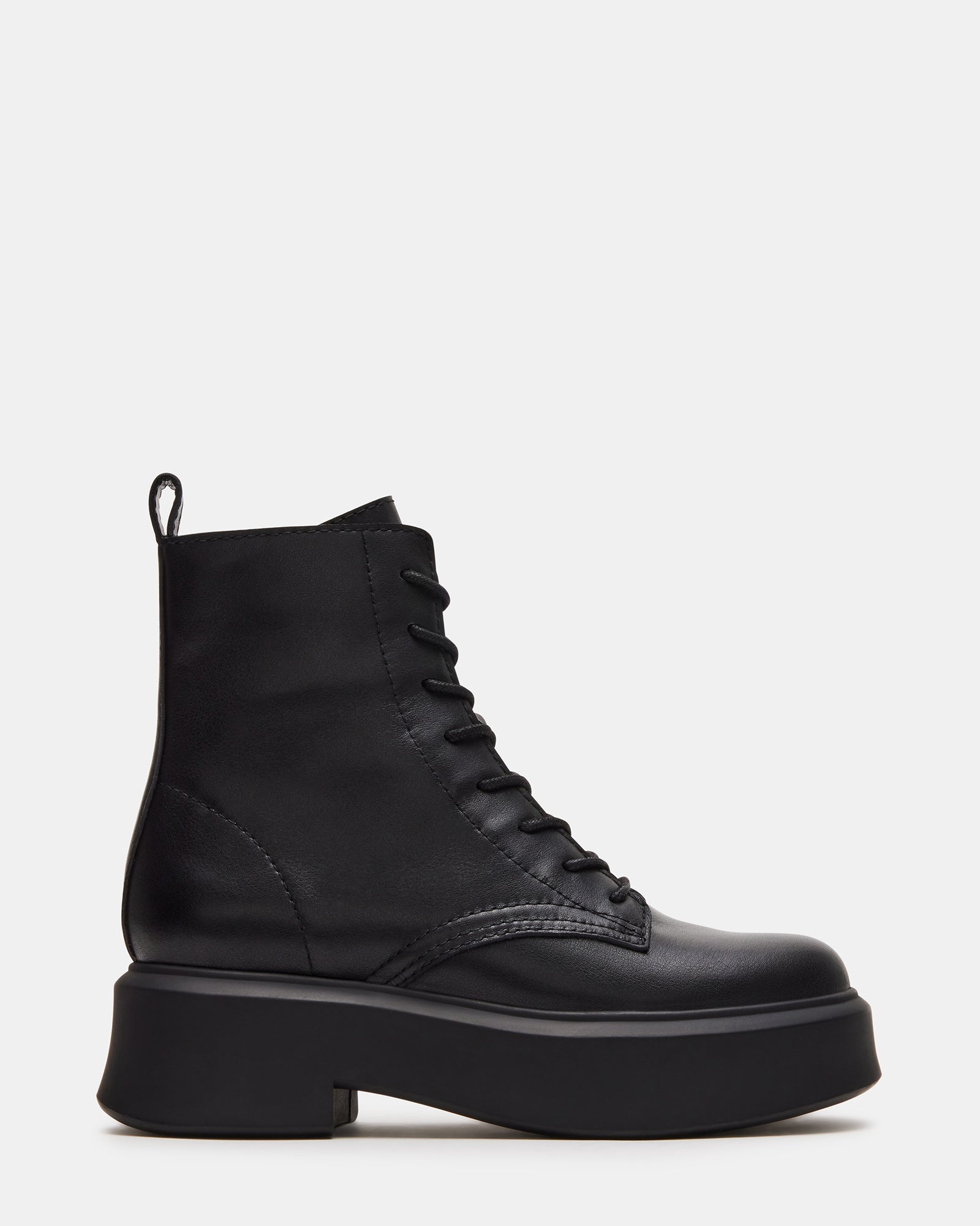 JAZMIN BLACK LEATHER - Women's Shoes - Steve Madden Canada