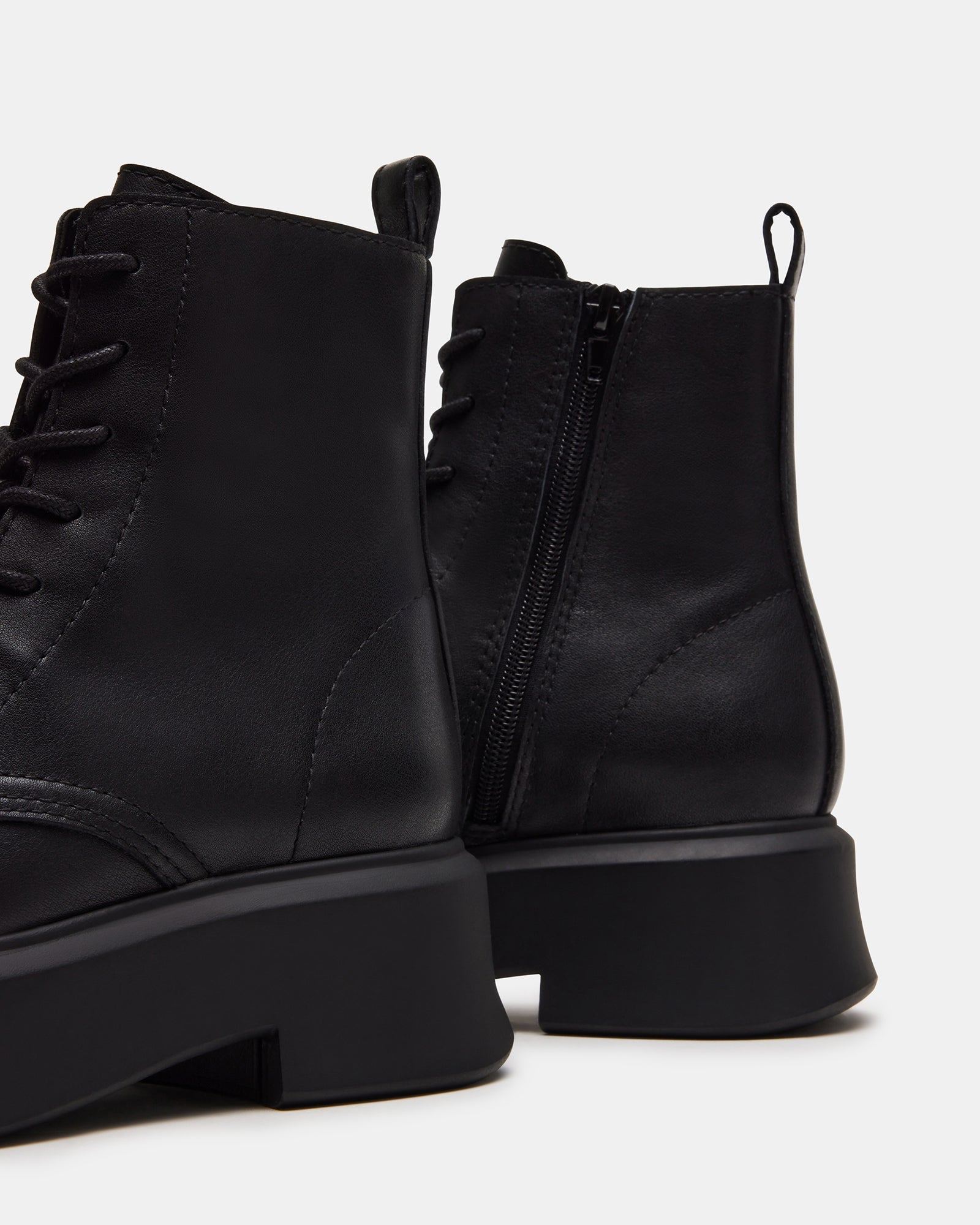 JAZMIN BLACK LEATHER - Women's Shoes - Steve Madden Canada