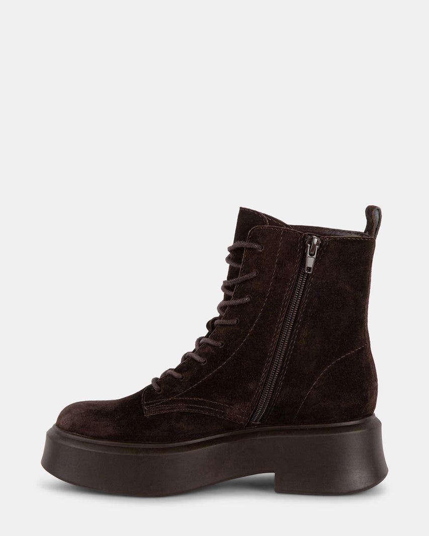 JAZMIN BROWN SUEDE - Women's Shoes - Steve Madden Canada