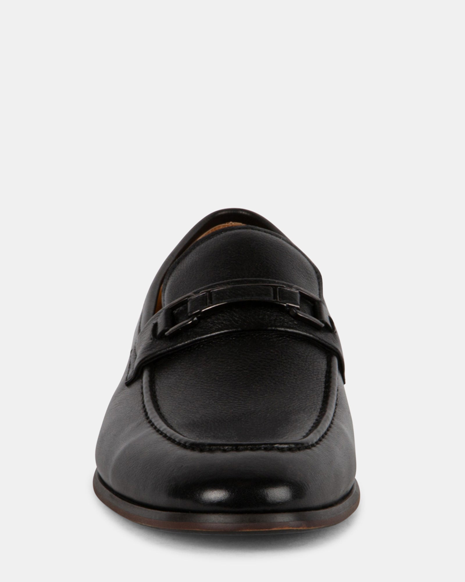 JAZPER BLACK LEATHER - Men's Shoes - Steve Madden Canada