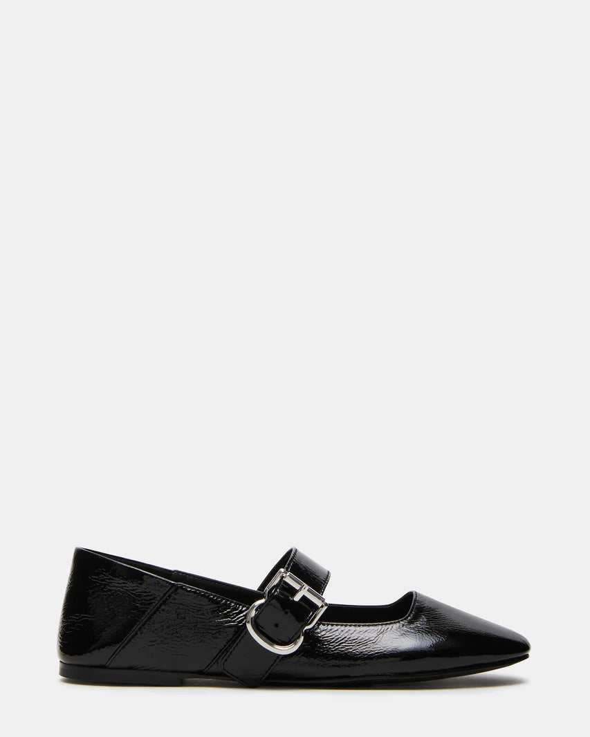 JENNI BLACK LEATHER - Women's Shoes - Steve Madden Canada