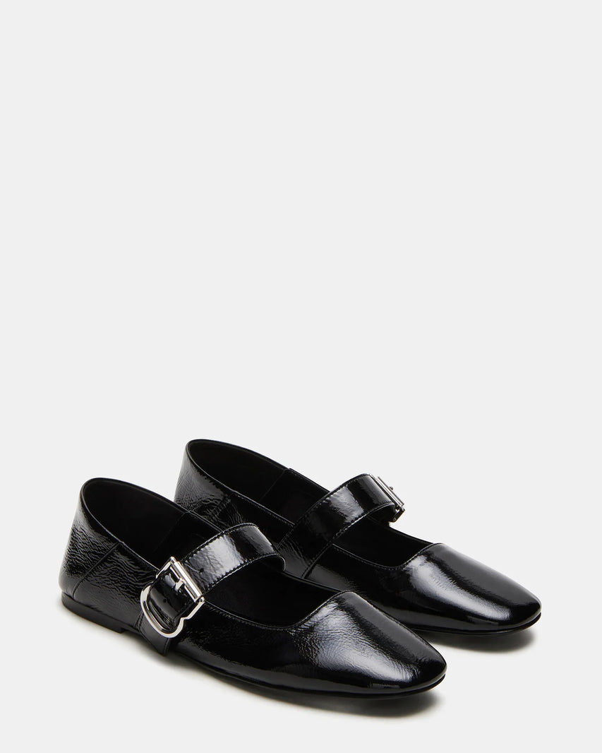 JENNI BLACK LEATHER - Women's Shoes - Steve Madden Canada