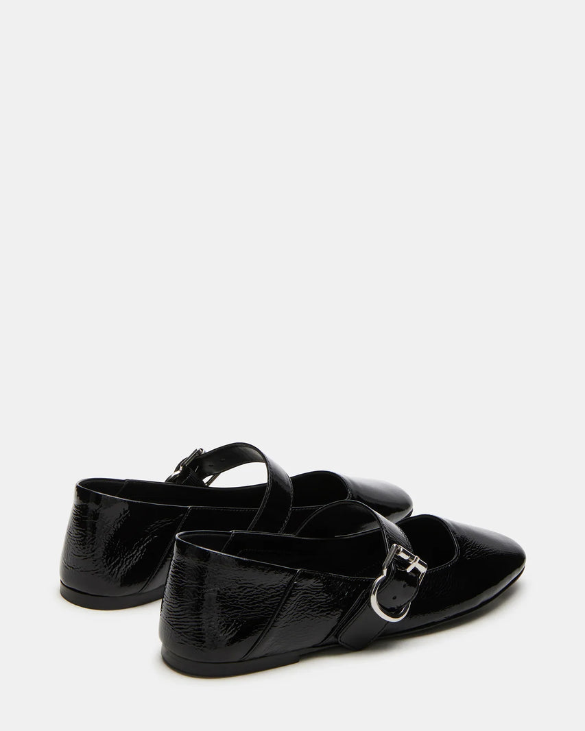 JENNI BLACK LEATHER - Women's Shoes - Steve Madden Canada