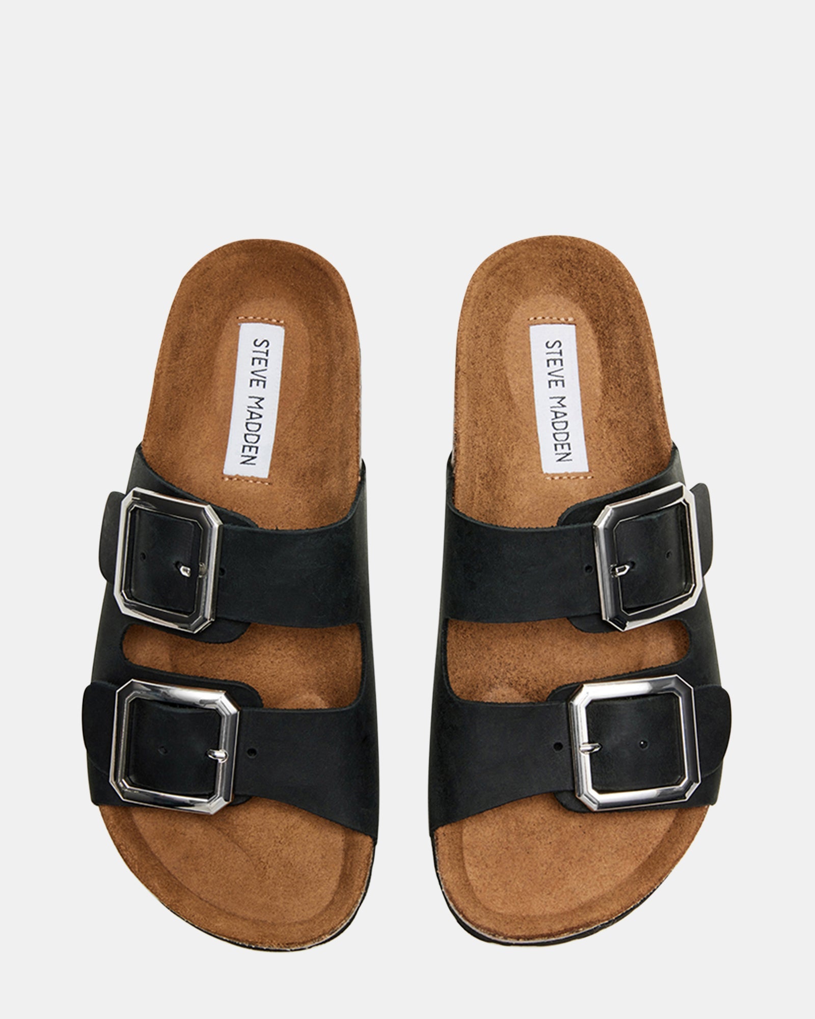 JESSEE BLACK LEATHER - Women's Shoes - Steve Madden Canada