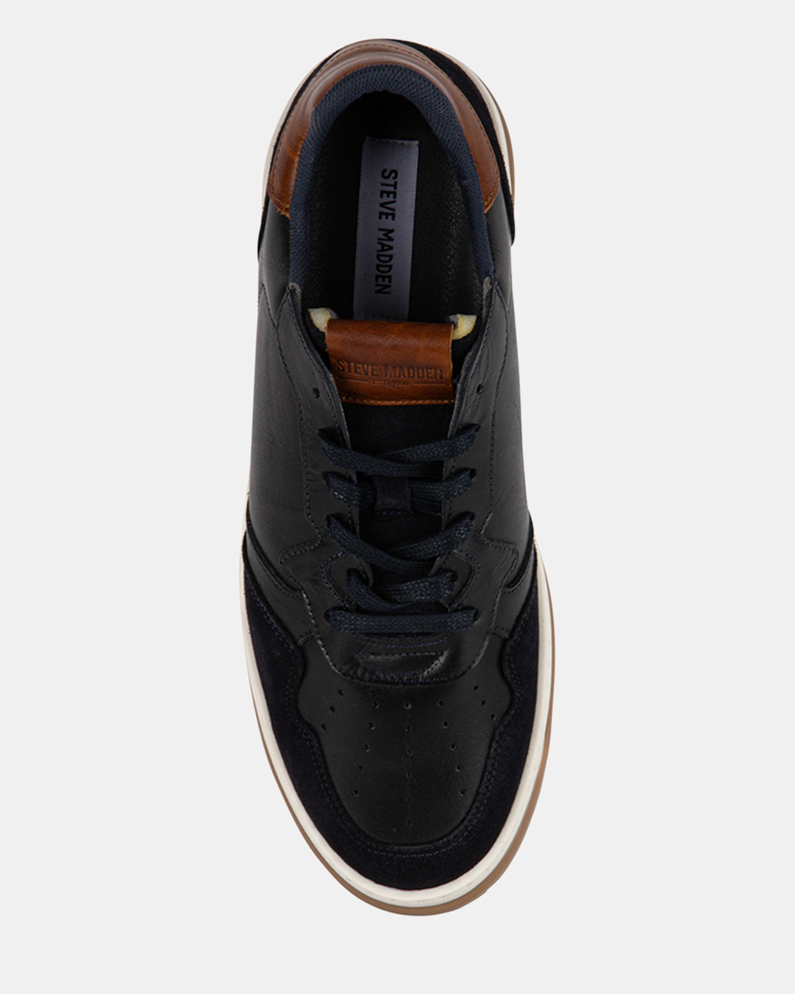 JETT NAVY LEATHER - Men's Shoes - Steve Madden Canada