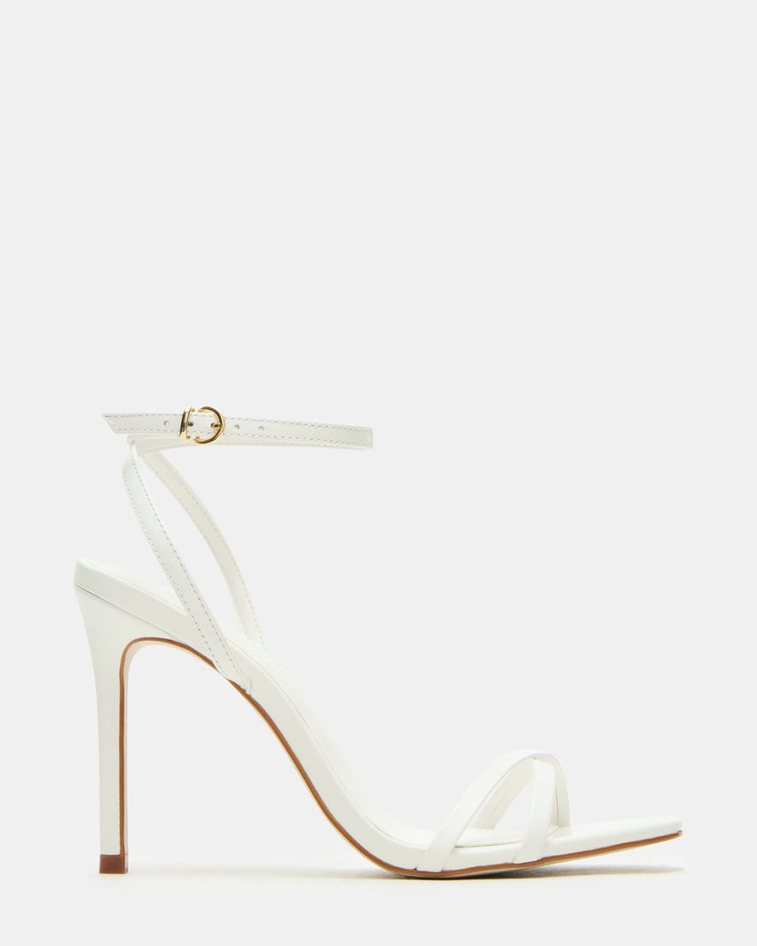 JYPSEY WHITE LEATHER - Women's Shoes - Steve Madden Canada