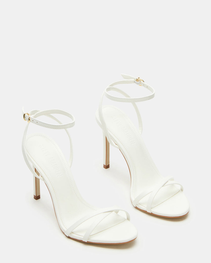 JYPSEY WHITE LEATHER - Women's Shoes - Steve Madden Canada