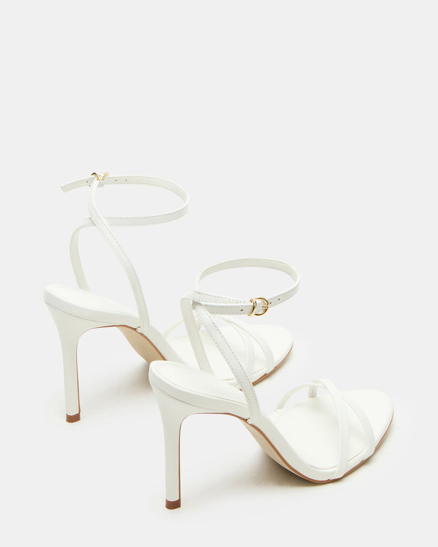 JYPSEY WHITE LEATHER - Women's Shoes - Steve Madden Canada