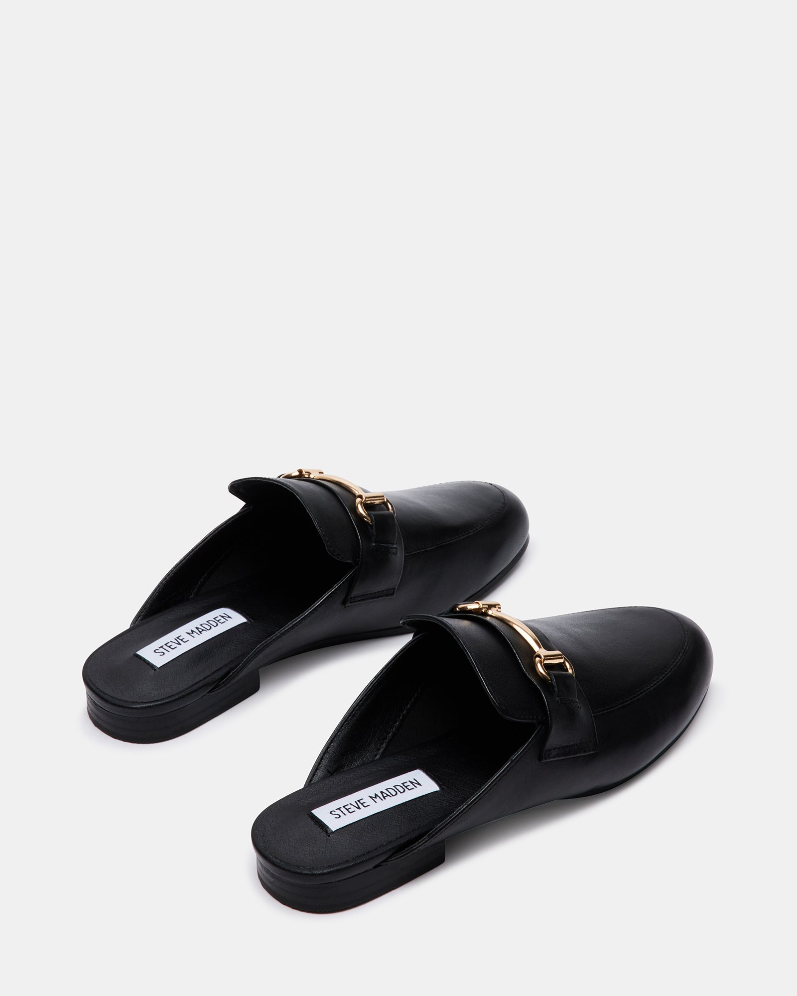 KANDI BLACK LEATHER - Women's Shoes - Steve Madden Canada