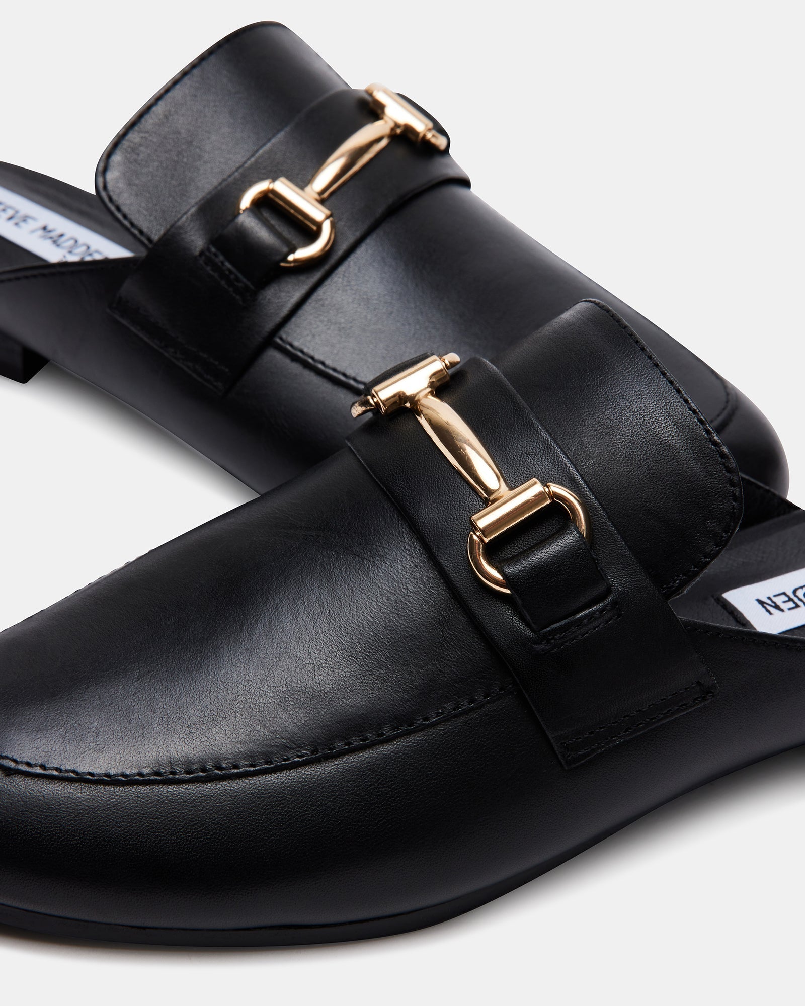 KANDI BLACK LEATHER - Women's Shoes - Steve Madden Canada