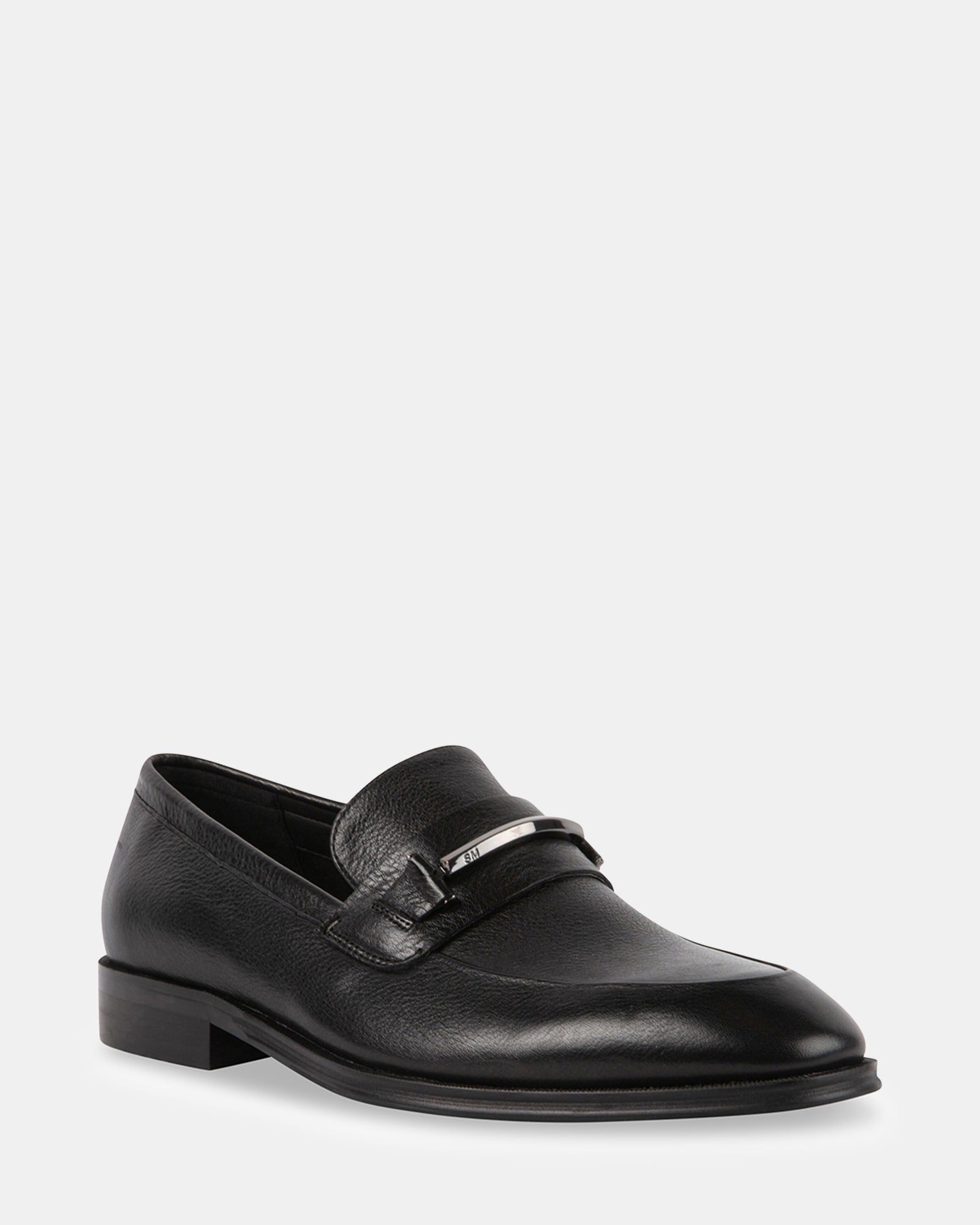 KASEN BLACK LEATHER - Men's Shoes - Steve Madden Canada