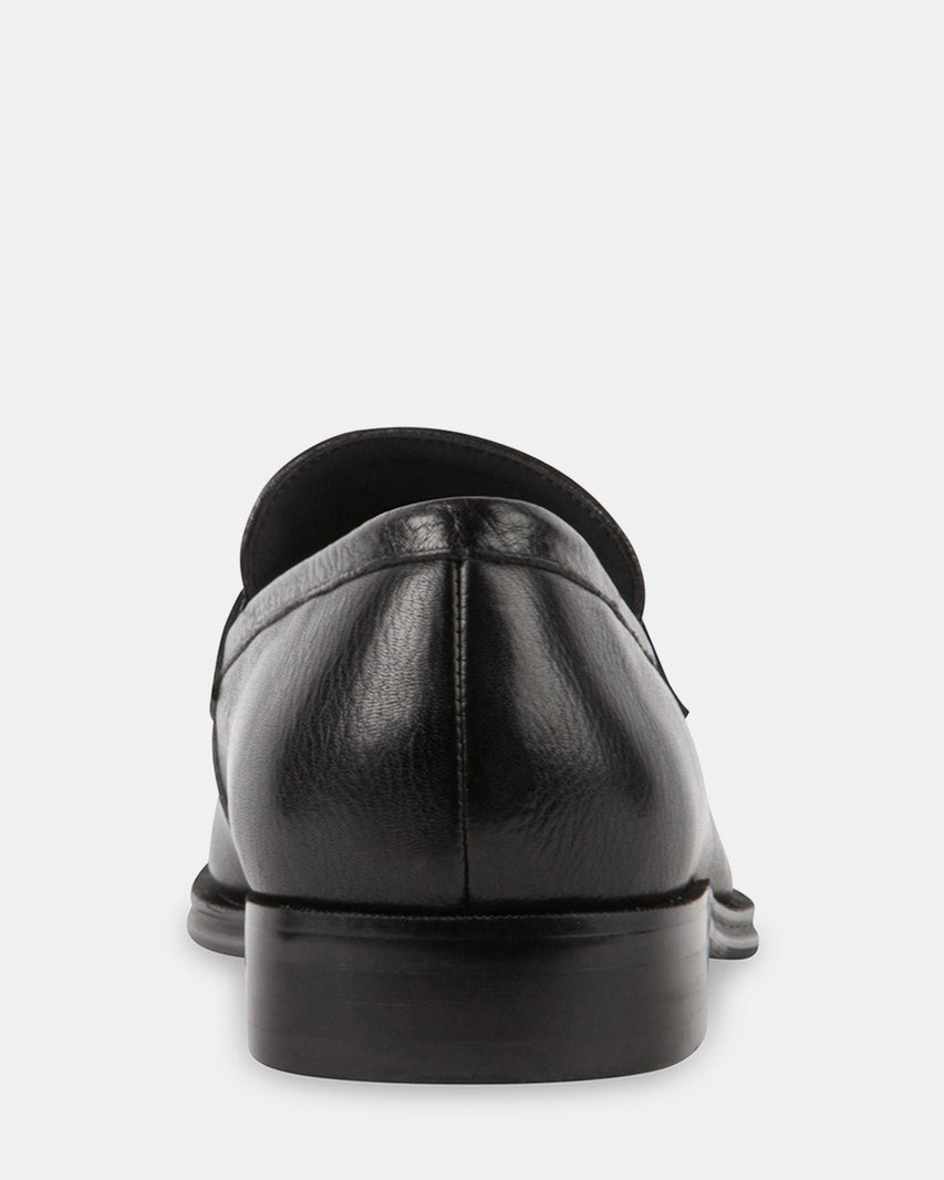 KASEN BLACK LEATHER - Men's Shoes - Steve Madden Canada