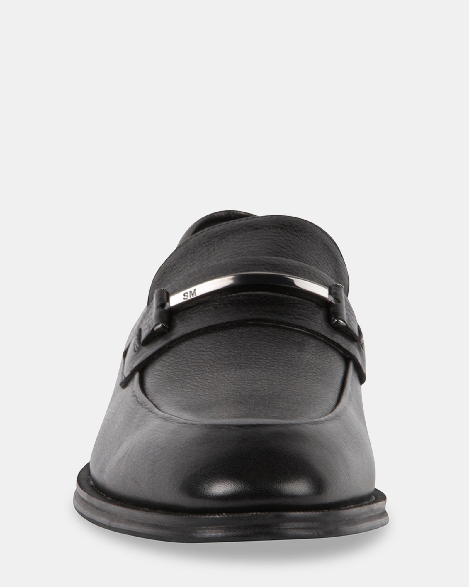 KASEN BLACK LEATHER - Men's Shoes - Steve Madden Canada