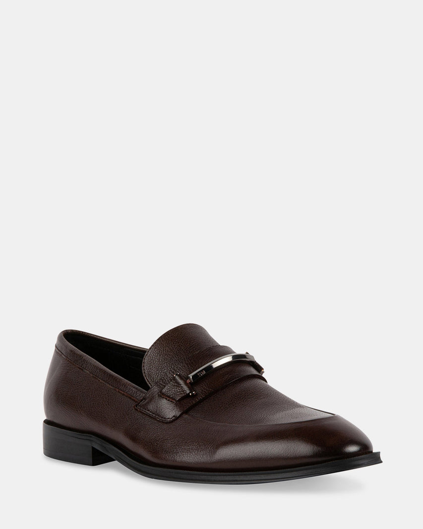 KASEN BROWN LEATHER - Men's Shoes - Steve Madden Canada