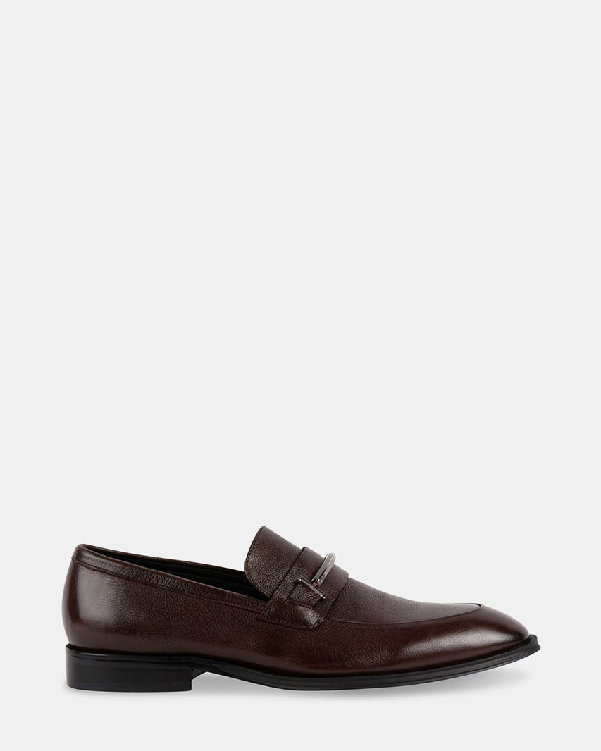 KASEN BROWN LEATHER - Men's Shoes - Steve Madden Canada
