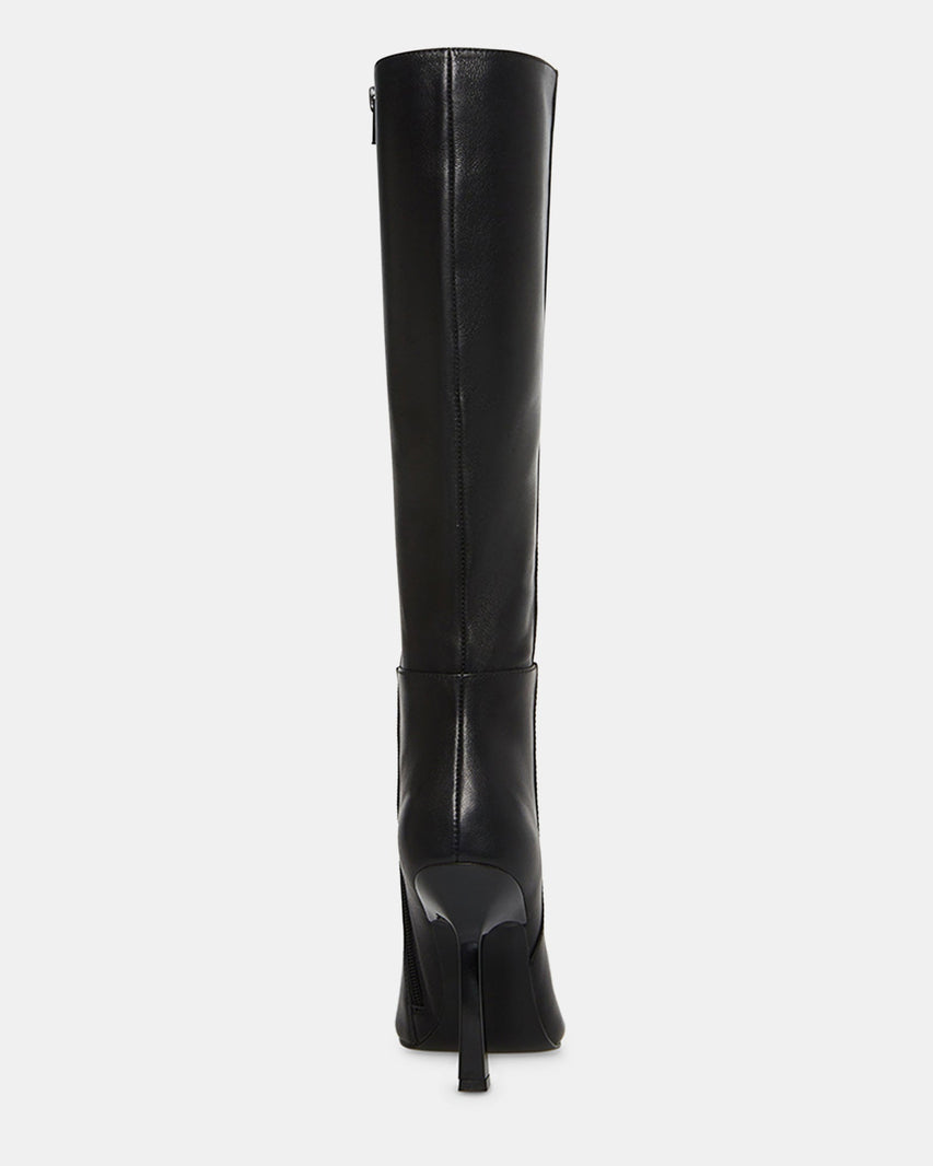 KATHLEEN BLACK LEATHER - Women's Shoes - Steve Madden Canada