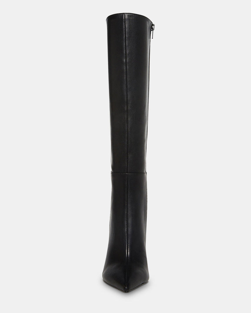 KATHLEEN BLACK LEATHER - Women's Shoes - Steve Madden Canada