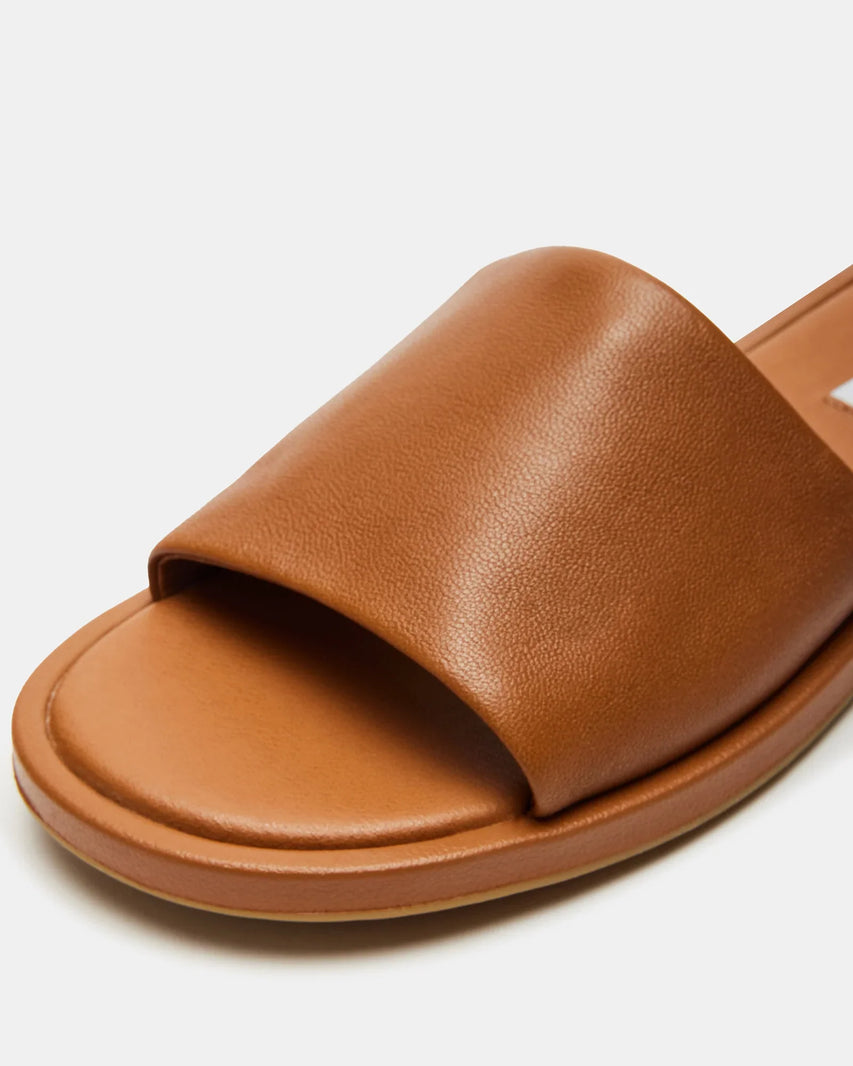 KAYA BROWN LEATHER - Women's Shoes - Steve Madden Canada