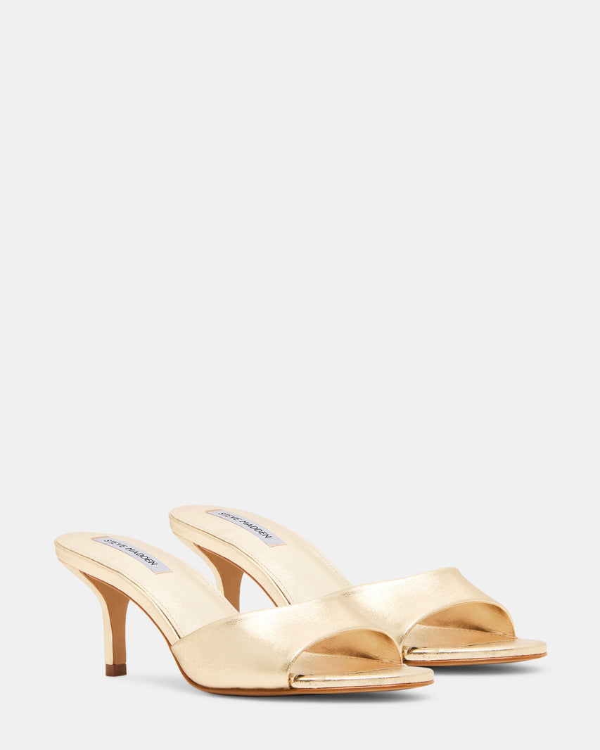 KENDRIX GOLD LEATHER - Women's Shoes - Steve Madden Canada