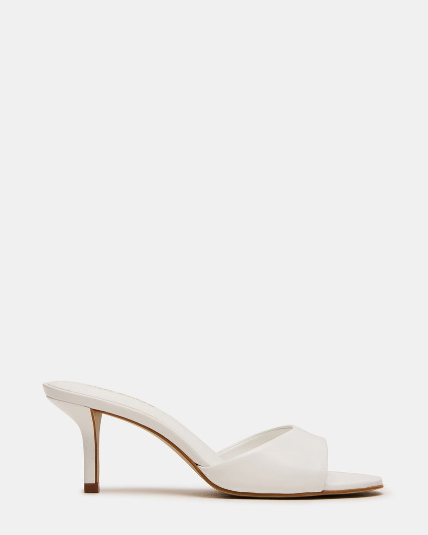 KENDRIX WHITE LEATHER - Women's Shoes - Steve Madden Canada