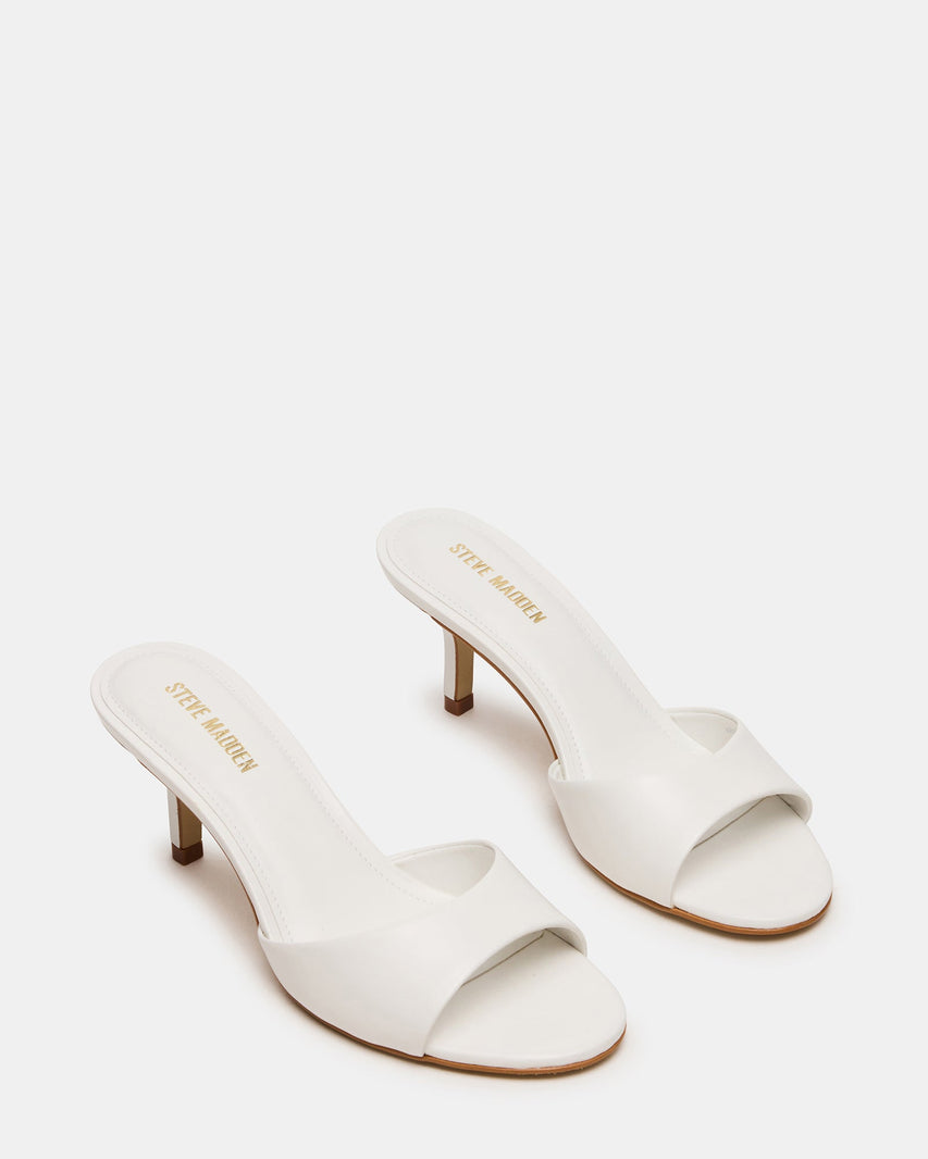 KENDRIX WHITE LEATHER - Women's Shoes - Steve Madden Canada