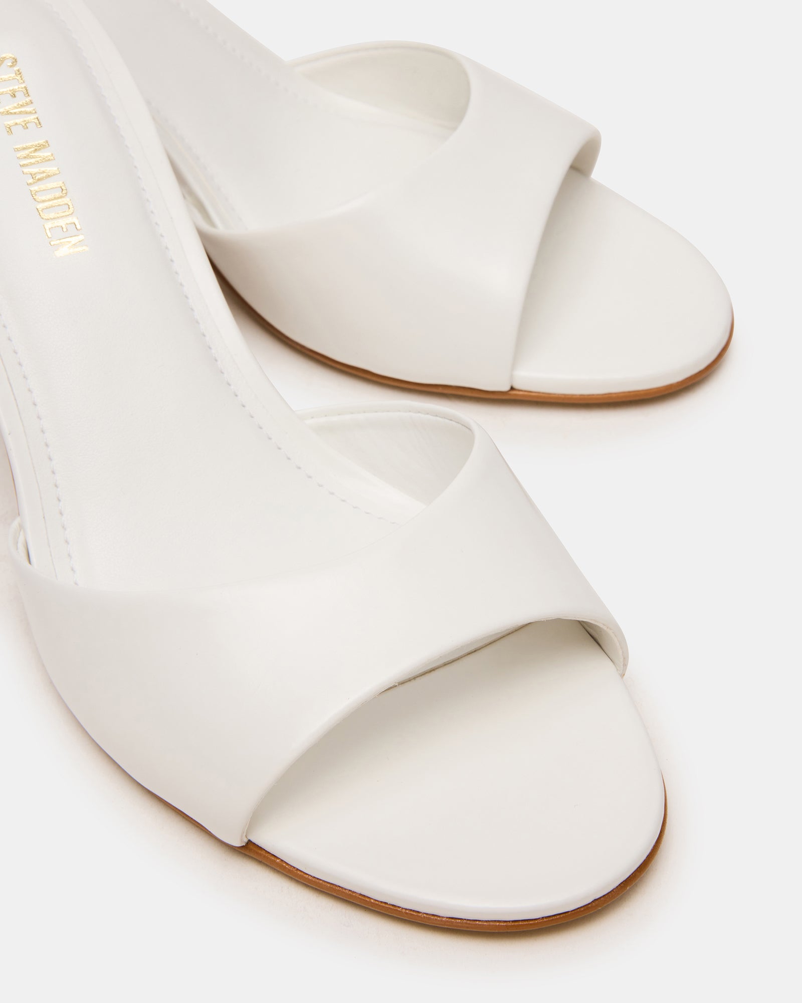 KENDRIX WHITE LEATHER - Women's Shoes - Steve Madden Canada